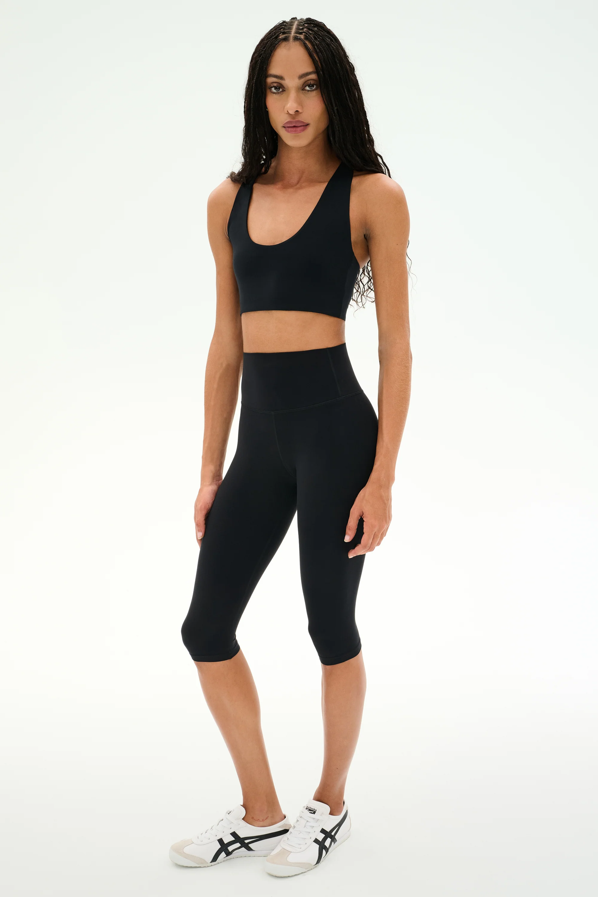 Airweight High Waist 16" Capri Legging - Black - Image 5