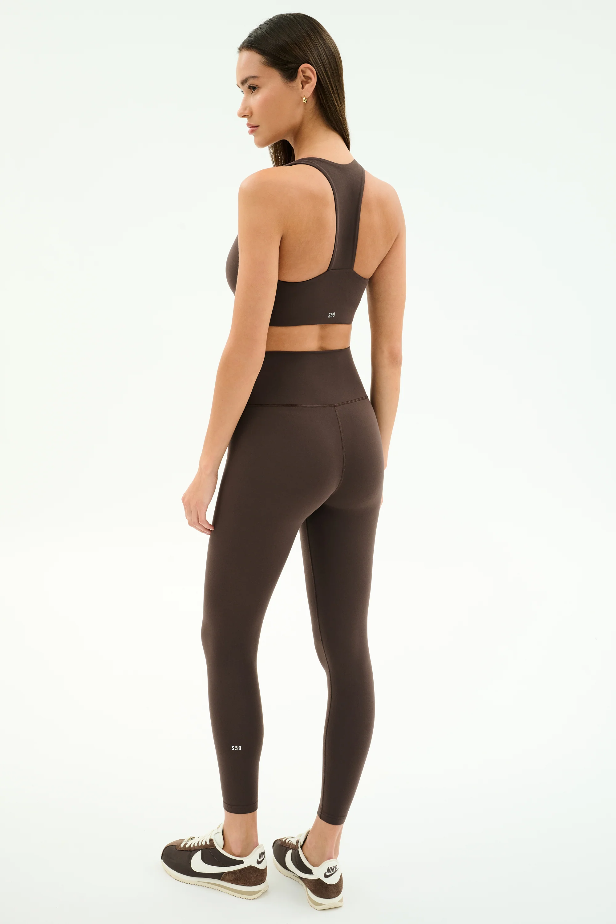 Airweight High Waist Legging - Dark Chocolate - Image 6
