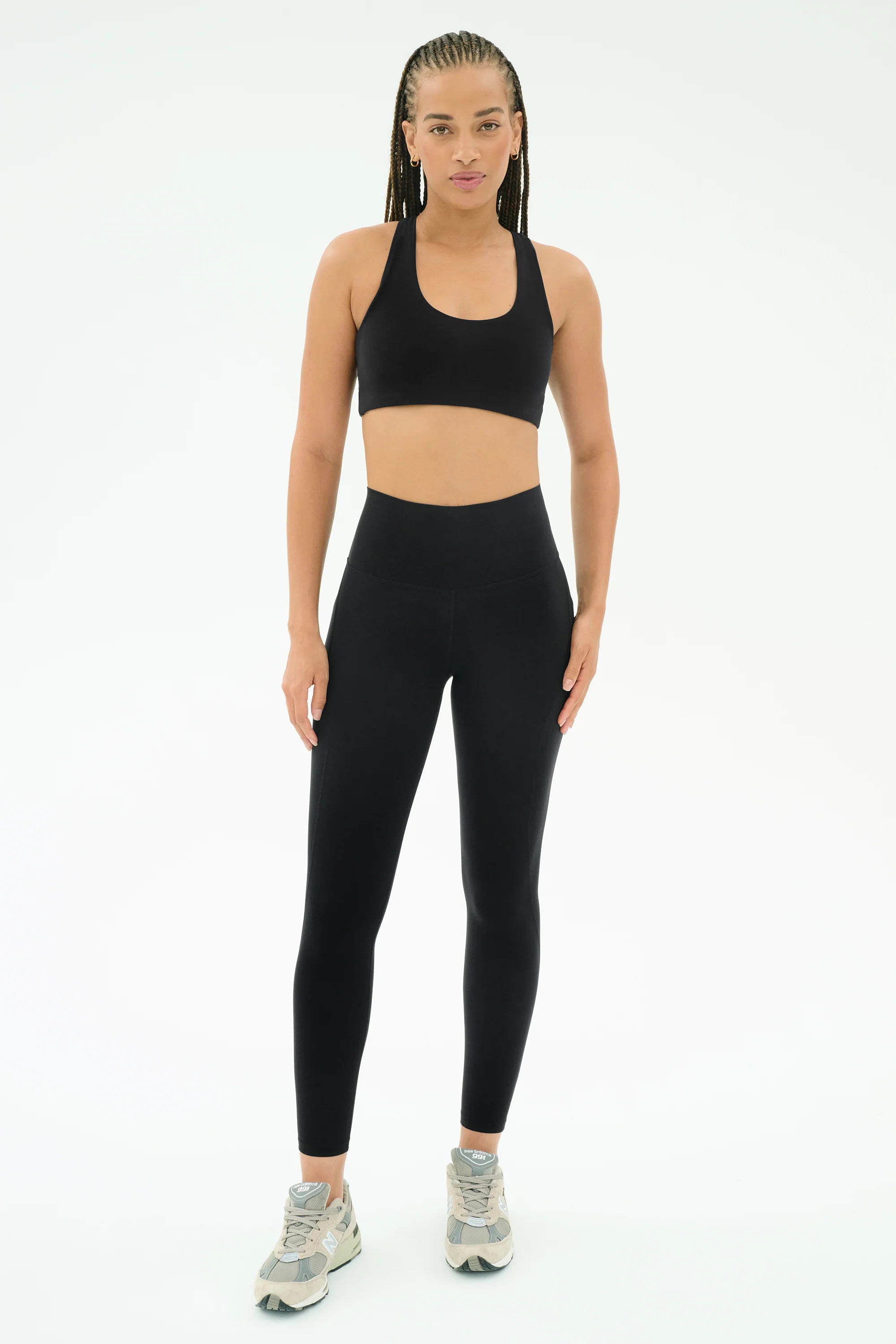 Airweight High Waist 7/8 Pocket Legging - Black - Image 5