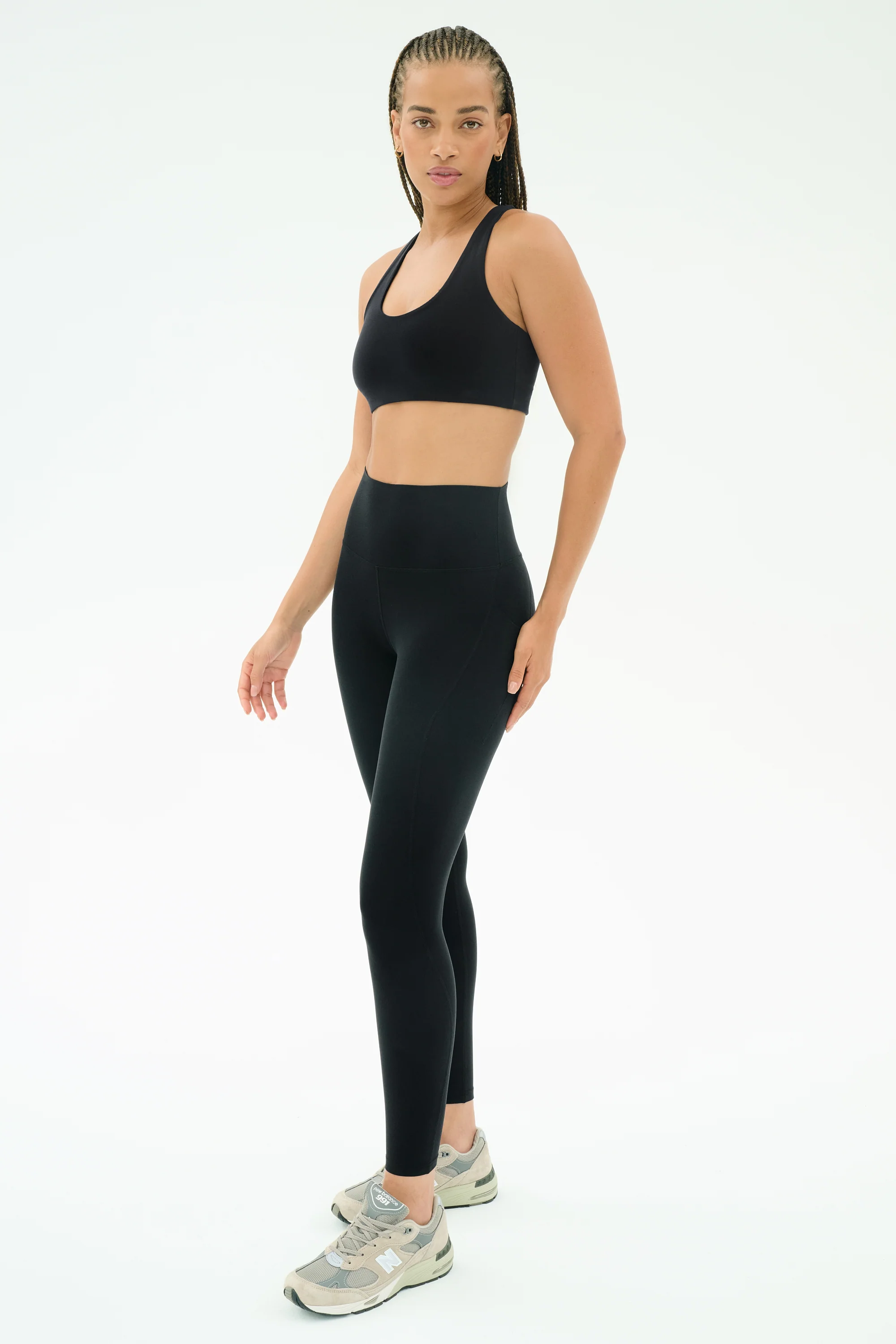 Airweight High Waist 7/8 Pocket Legging - Black - Image 6
