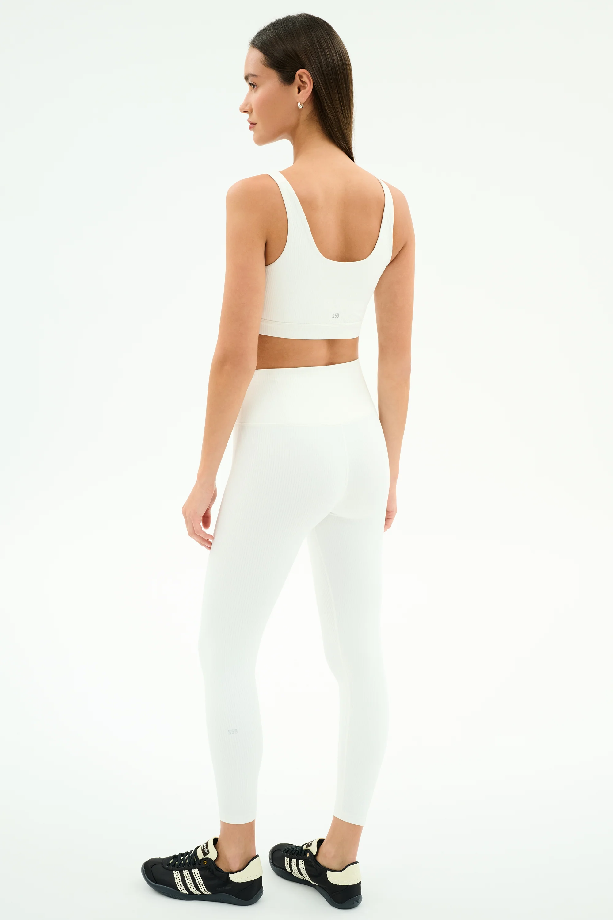 Airweight Rib Bra - White - Image 6