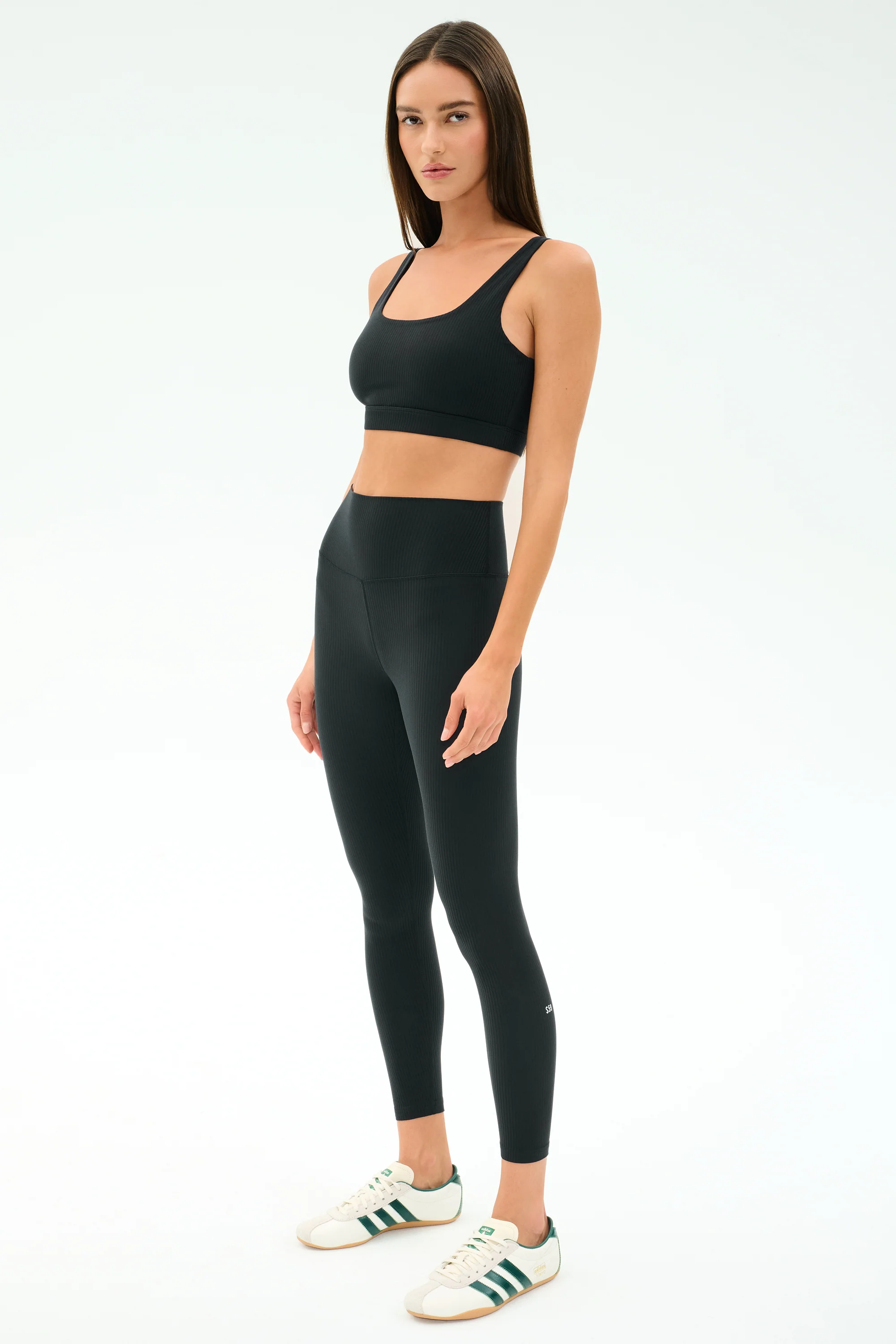 Airweight Rib High Waist 7/8 - Black - Image 5