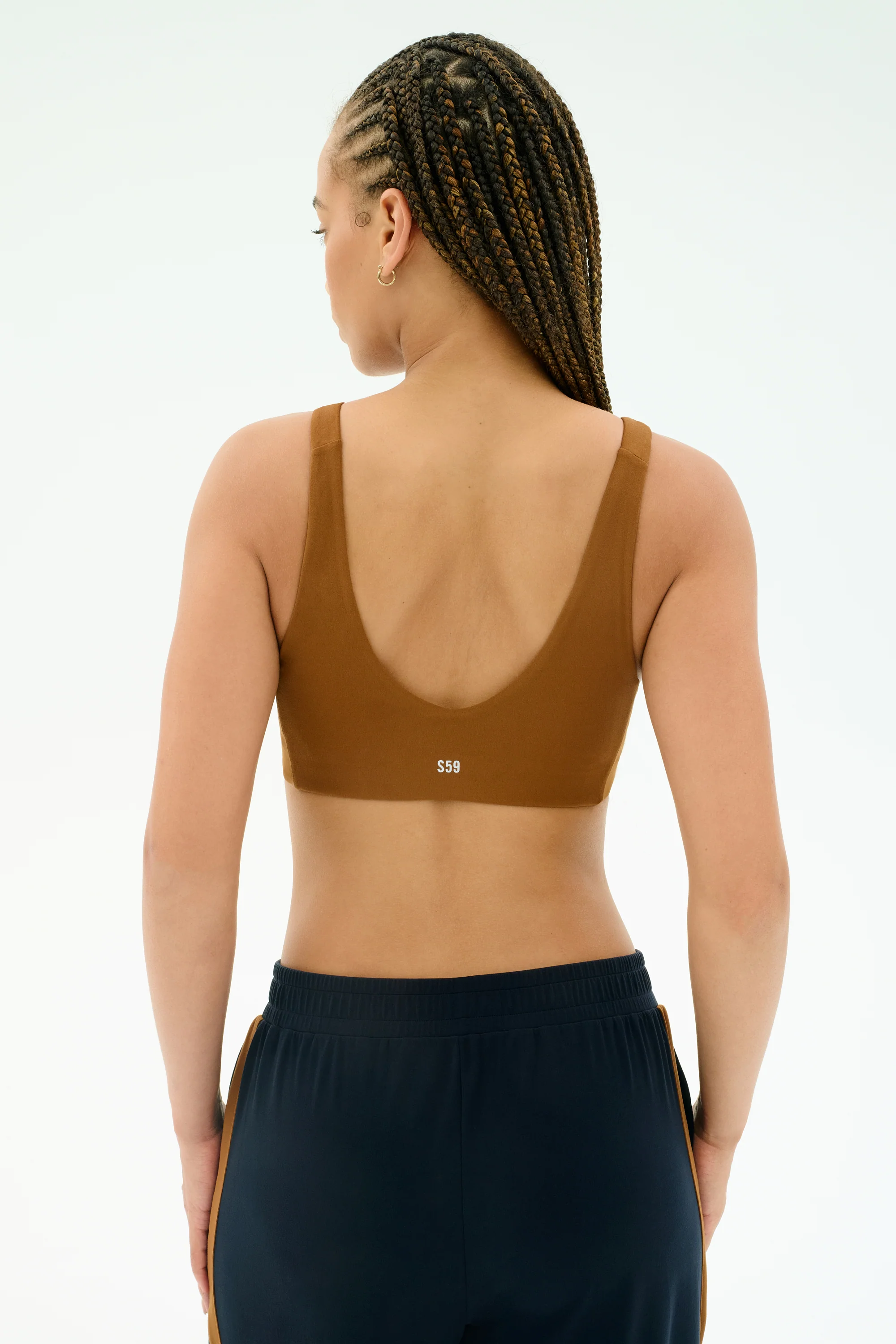 Airweight Scoop Back Bra - Honey - Image 3