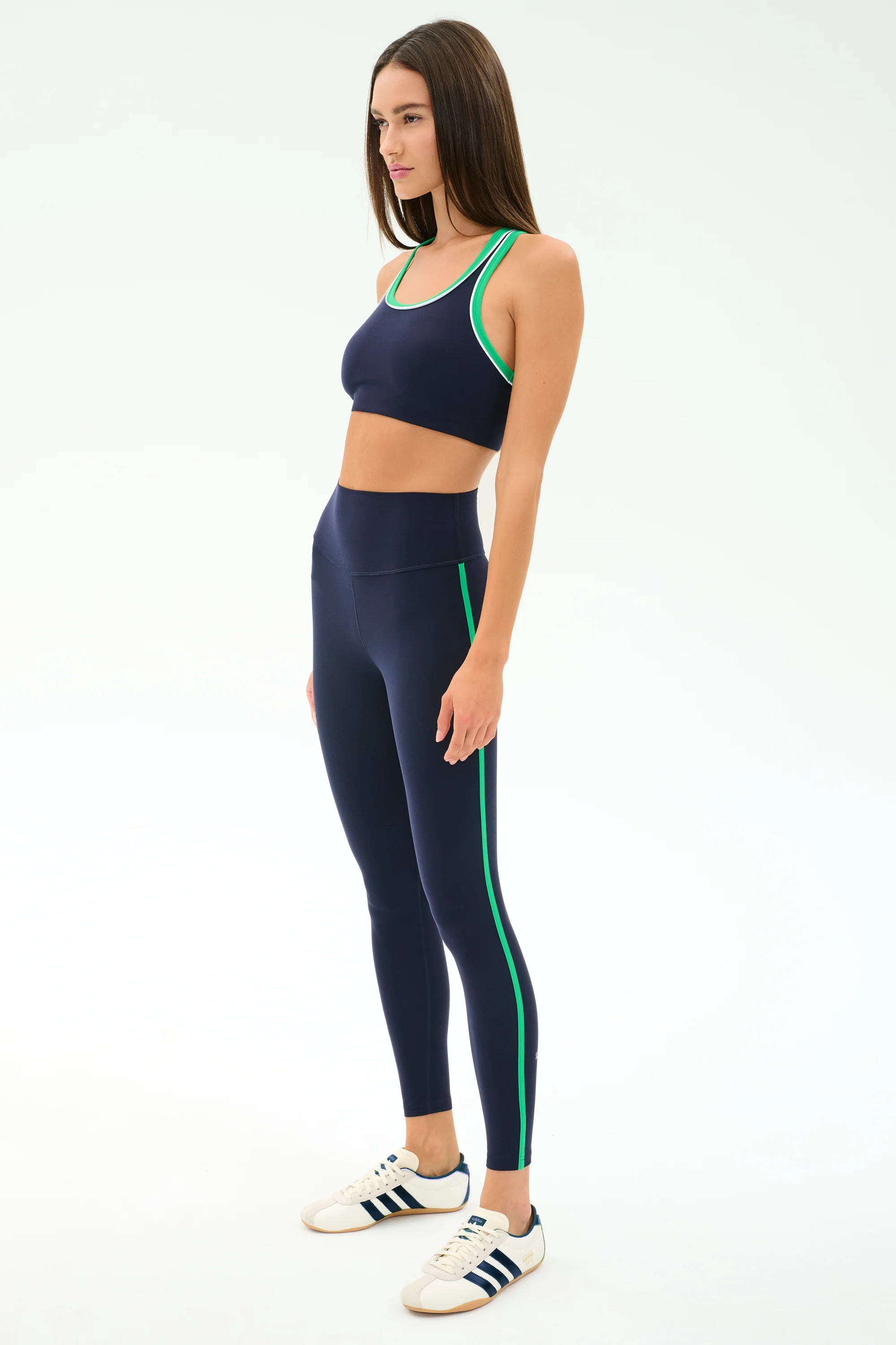 Amber Airweight High Waist 7/8 - Indigo/Spearmint - Image 5