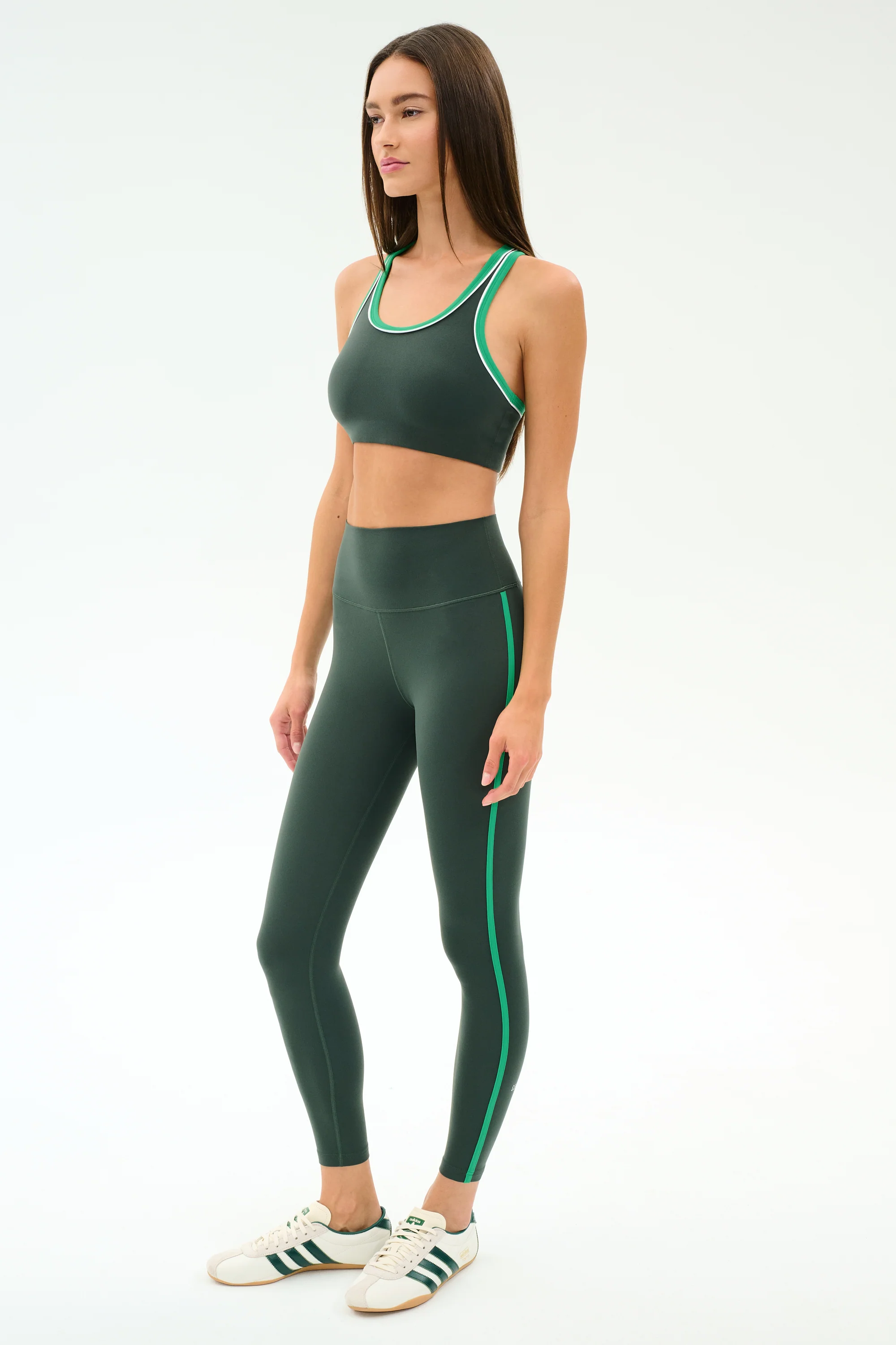 Amber Airweight High Waist 7/8 - Military/Spearmint - Image 5