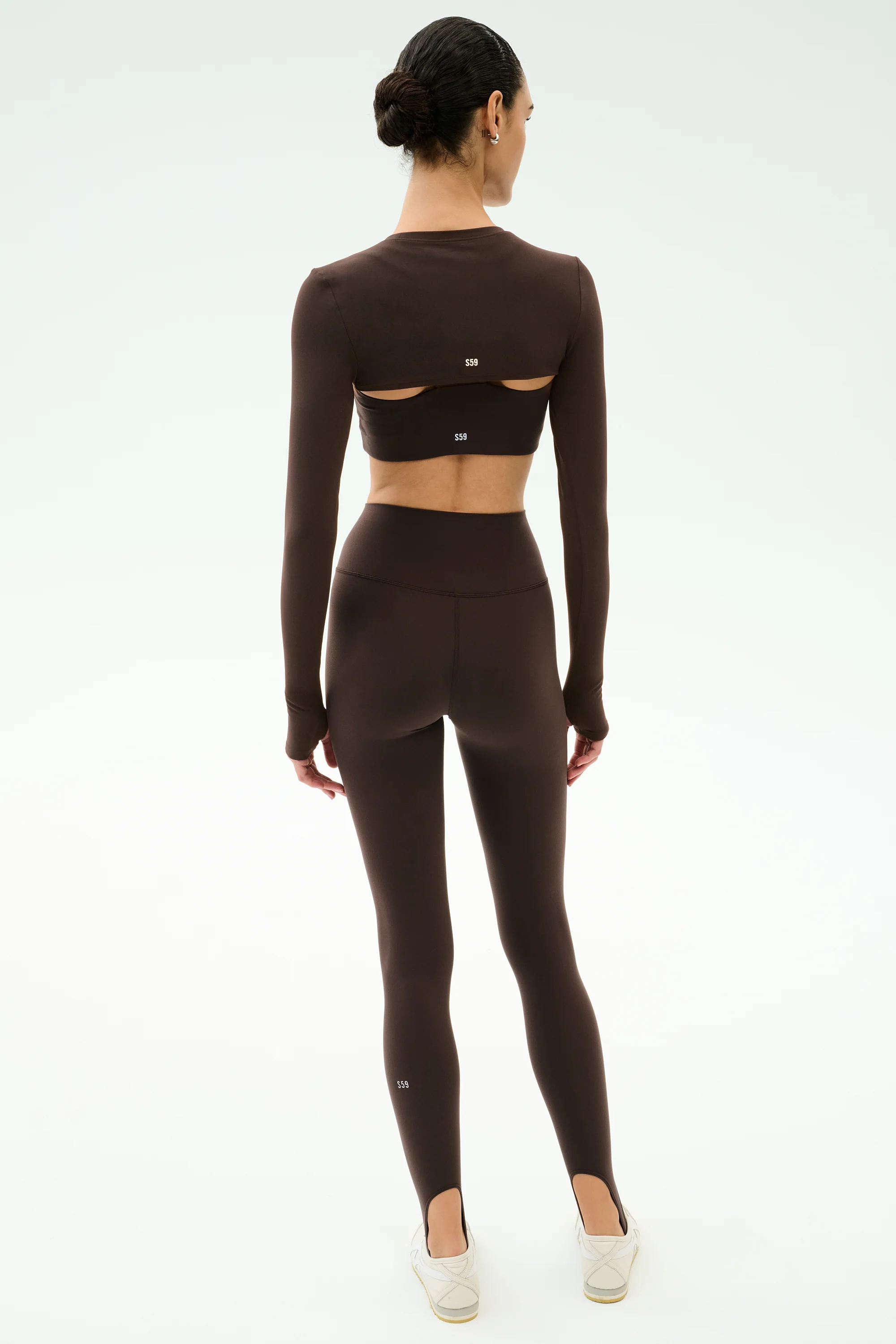 Amelia Airweight Lite Shrug - Dark Chocolate - Image 6