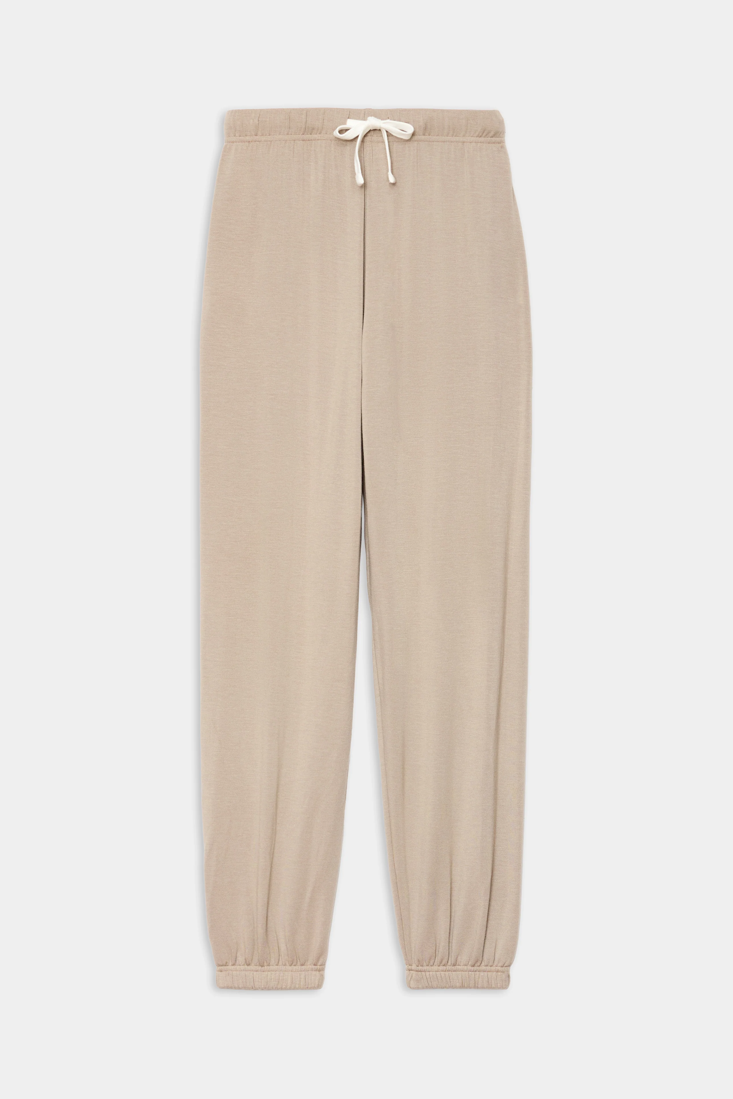 Andie Oversized Fleece Sweatpant - Latte - Image 7