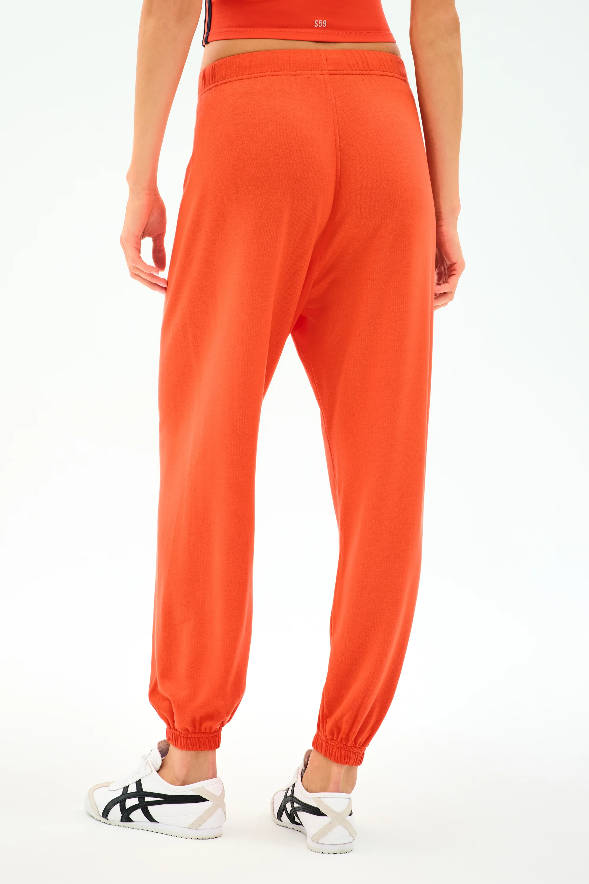 Andie Oversized Fleece Sweatpant - Valencia - Image 3