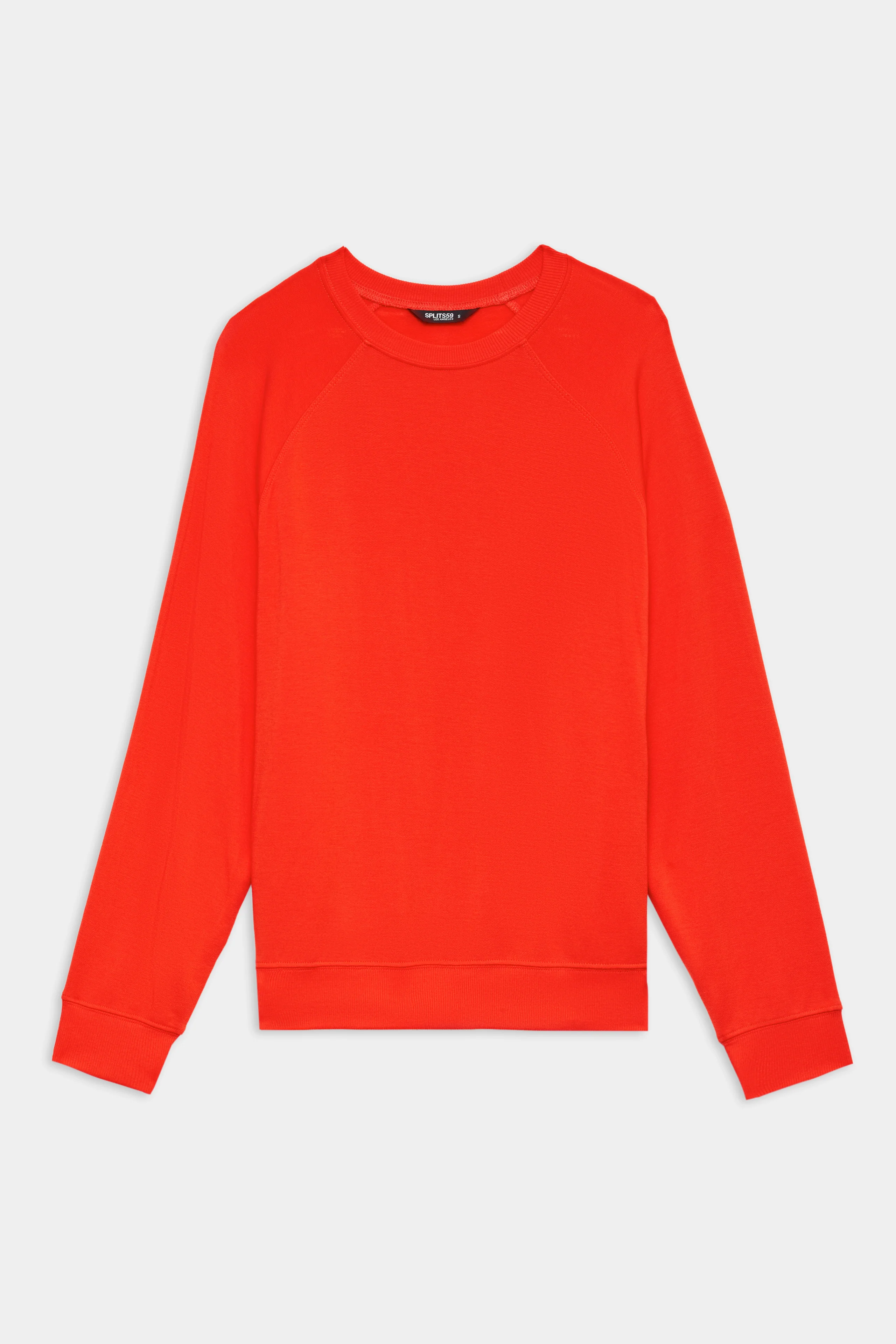 Andie Oversized Fleece Sweatshirt - Lotus Red - Image 7