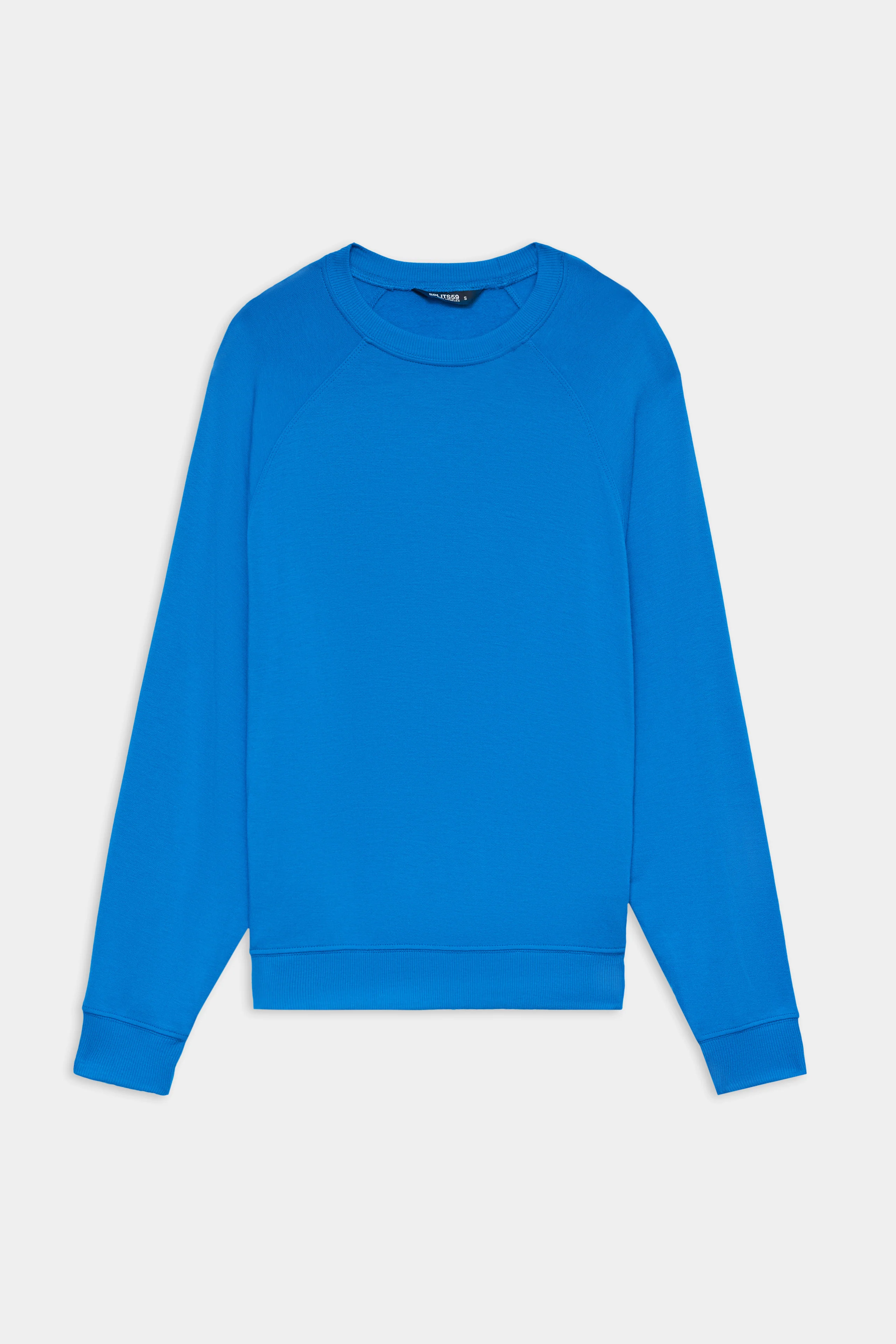 Andie Oversize Fleece Sweatshirt - Classic Blue - Image 7
