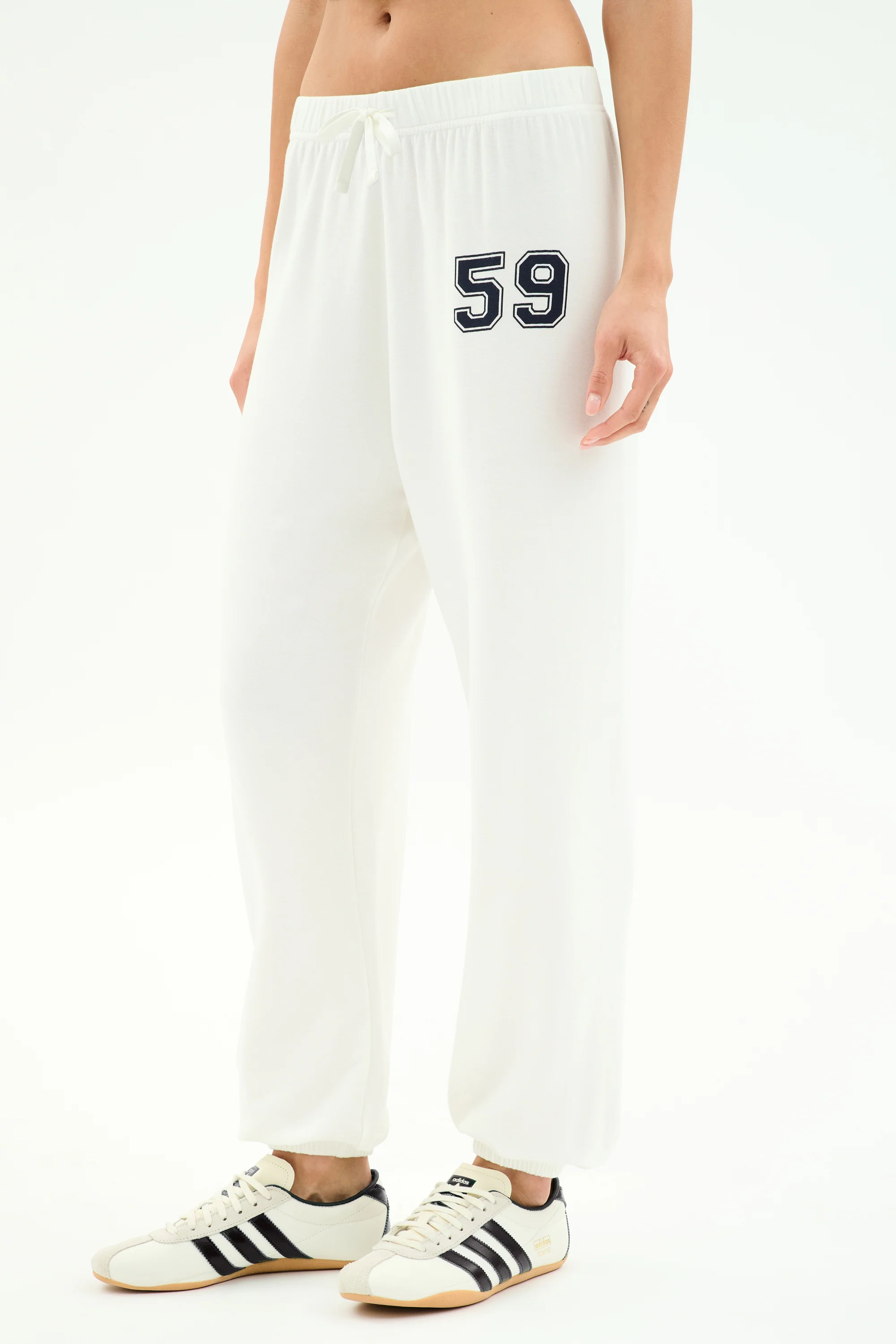 Andie Oversized Fleece Varsity 59 Sweatpant