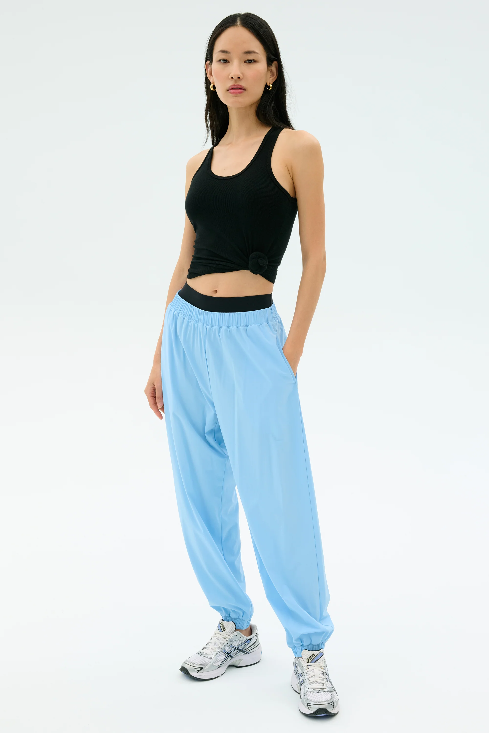 Ashby Rib Tank - Black - Image 4