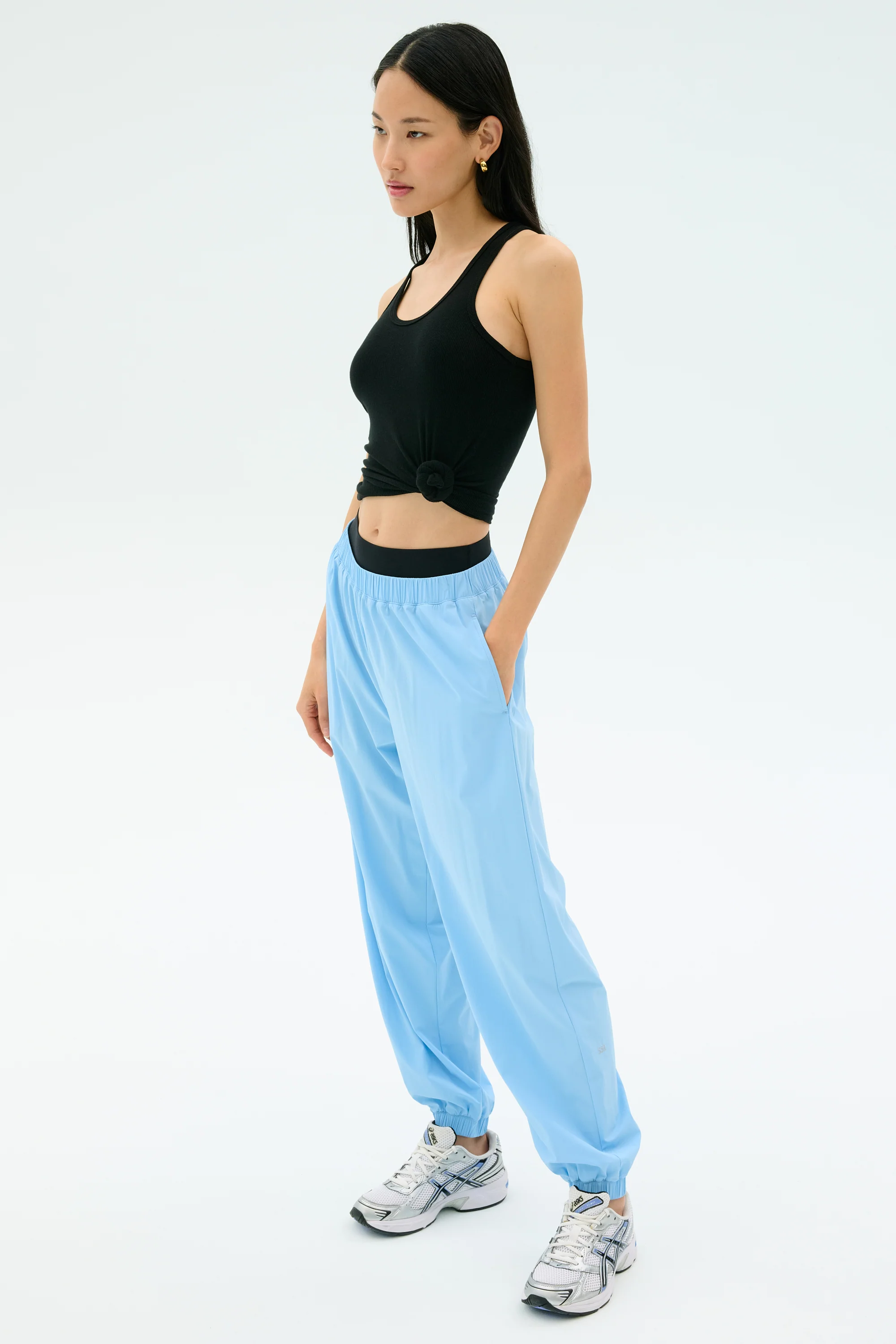 Ashby Rib Tank - Black - Image 5