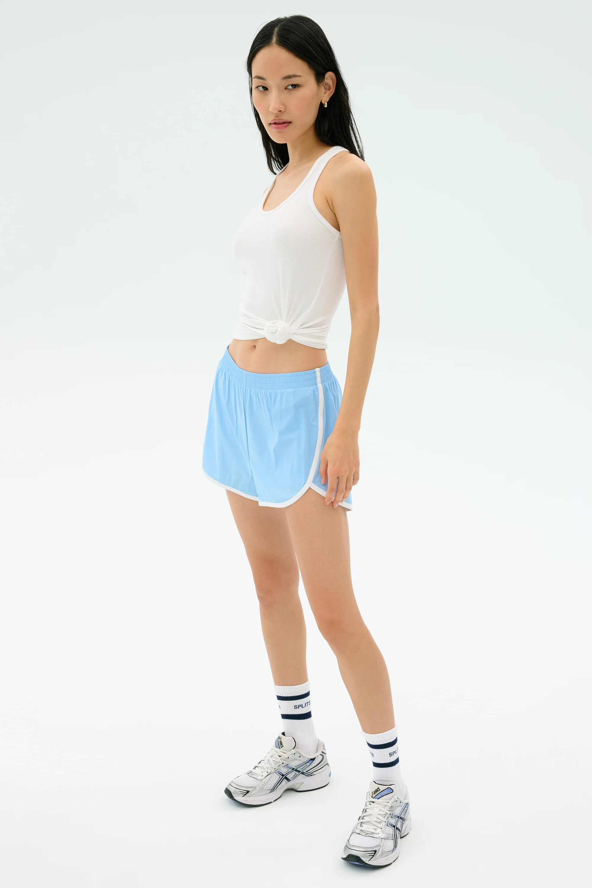 Ashby Rib Tank - White - Image 5