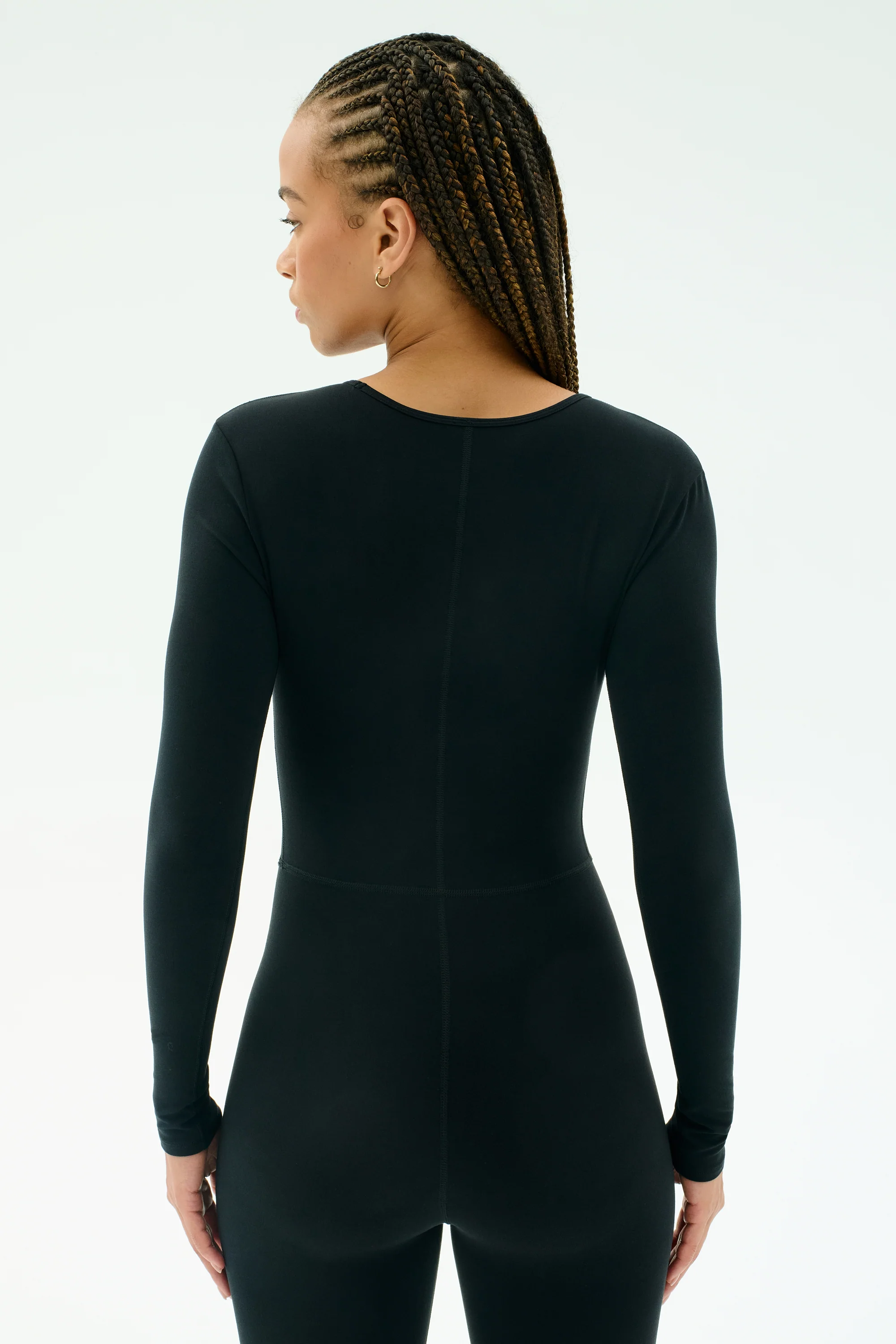 Chloe Airweight Jumpsuit - Black - Image 3