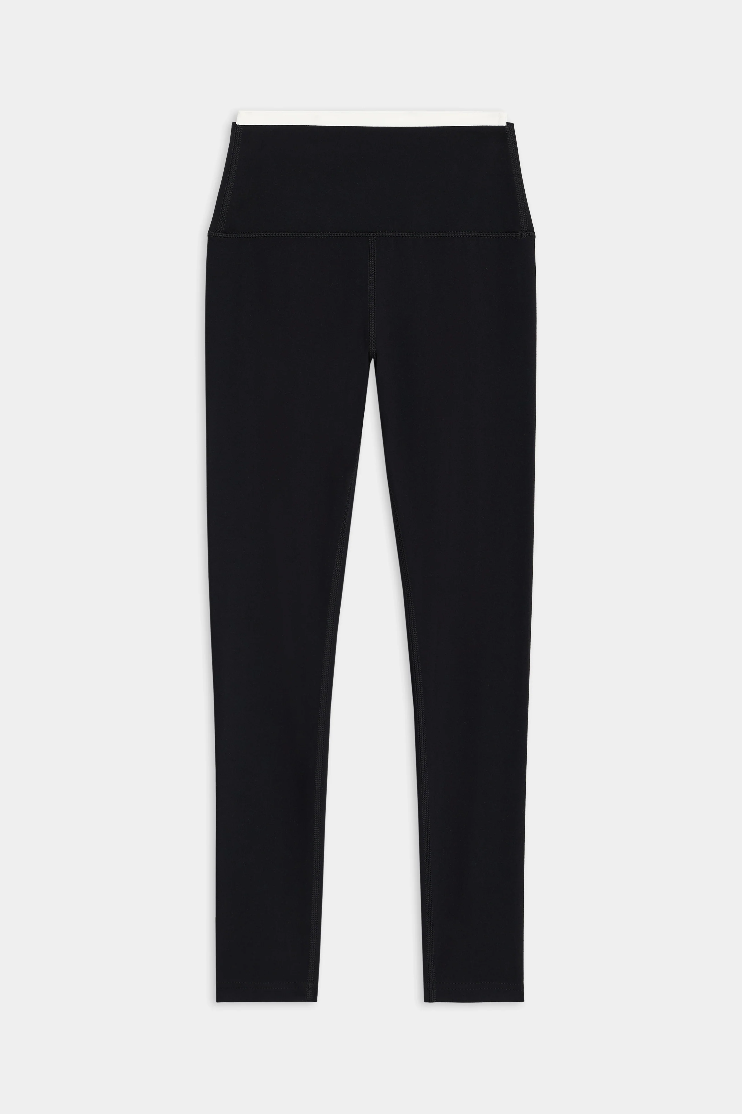Dual High Waist Airweight 7/8 - Black/White - Image 7