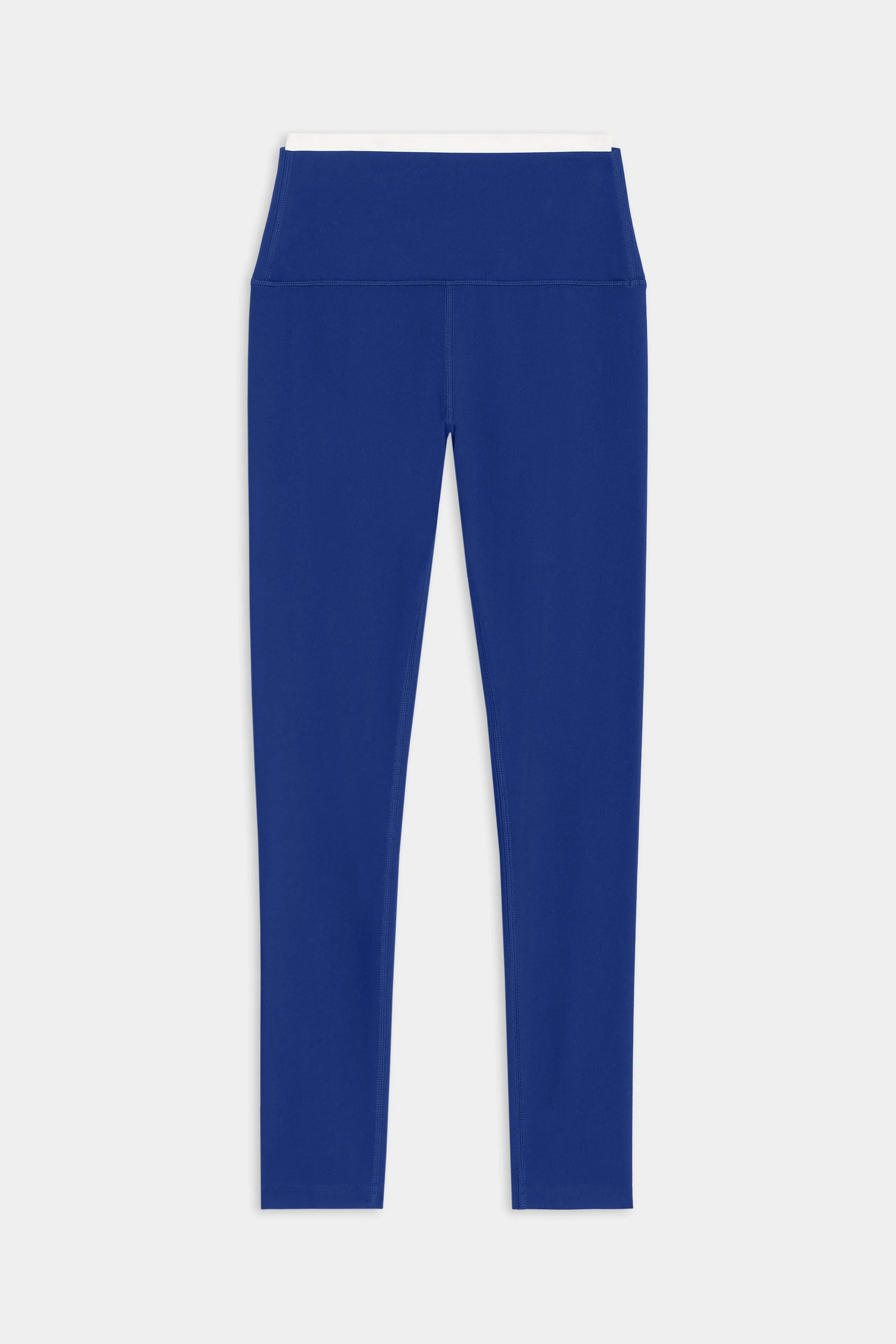 Dual High Waist Airweight 7/8 - Cobalt/White - Image 7