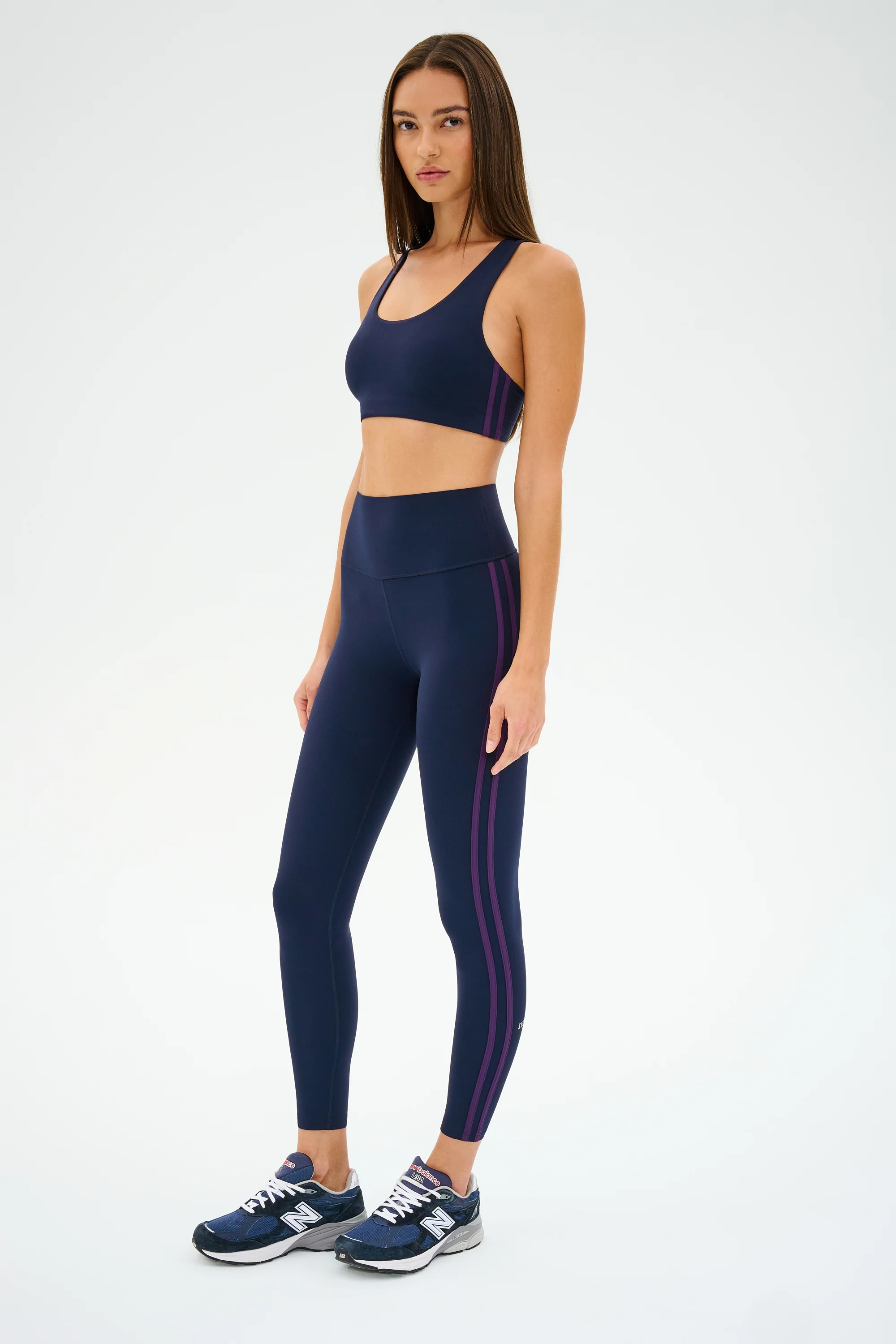 Ella Airweight Bra - Indigo/Black Currant - Image 5
