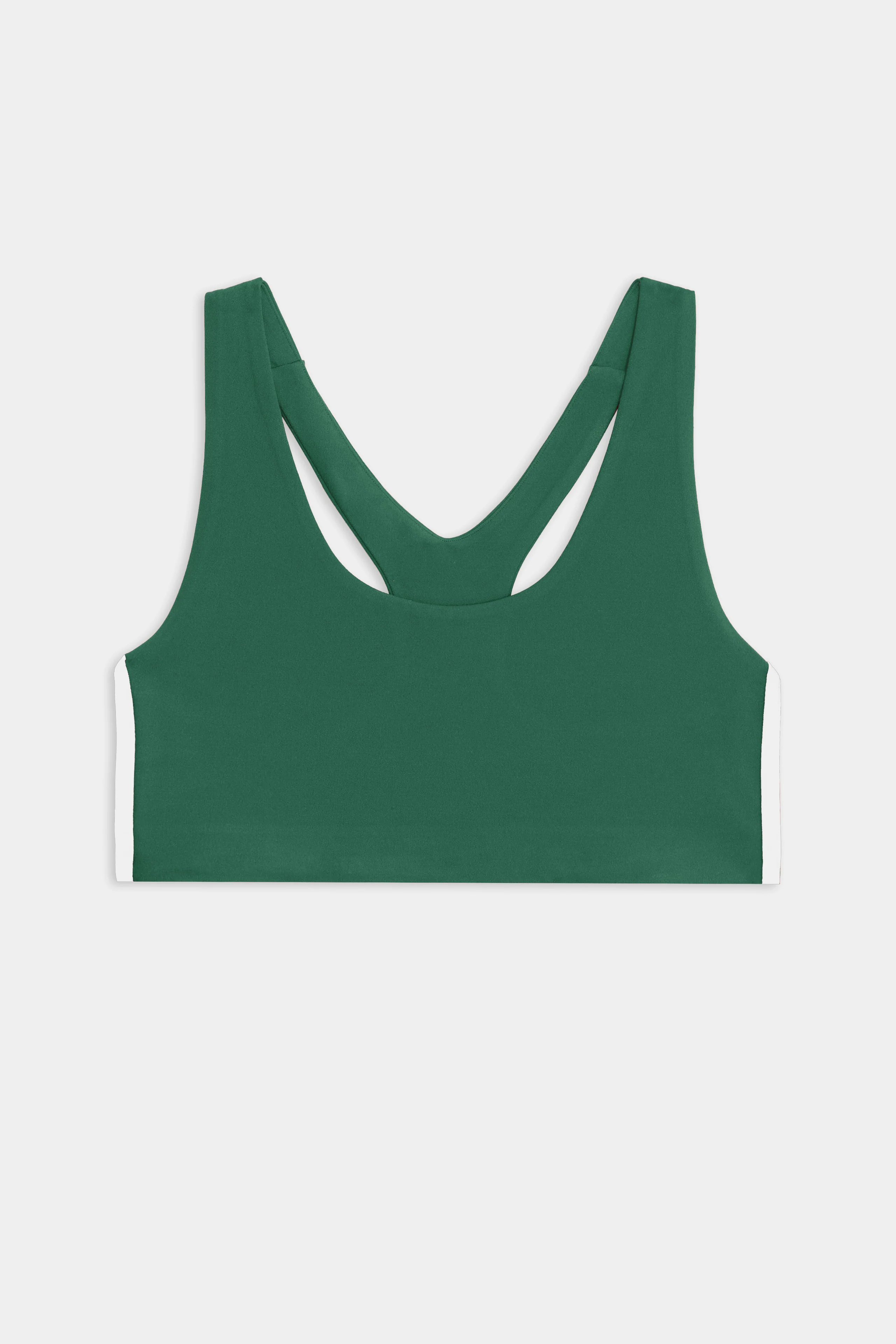 Ella Airweight Bra - Arugula/White - Image 7