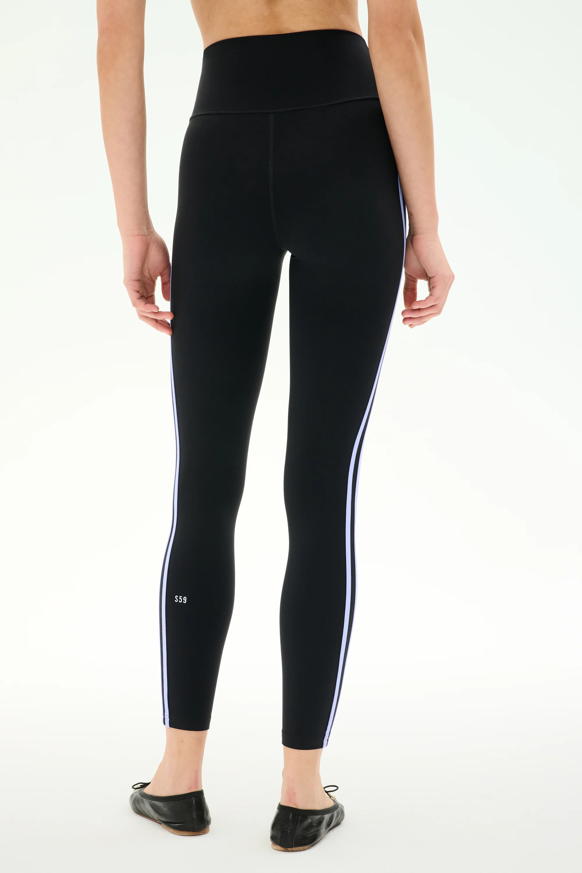 Ella High Waist Airweight 7/8 - Black/Purple Haze - Image 3