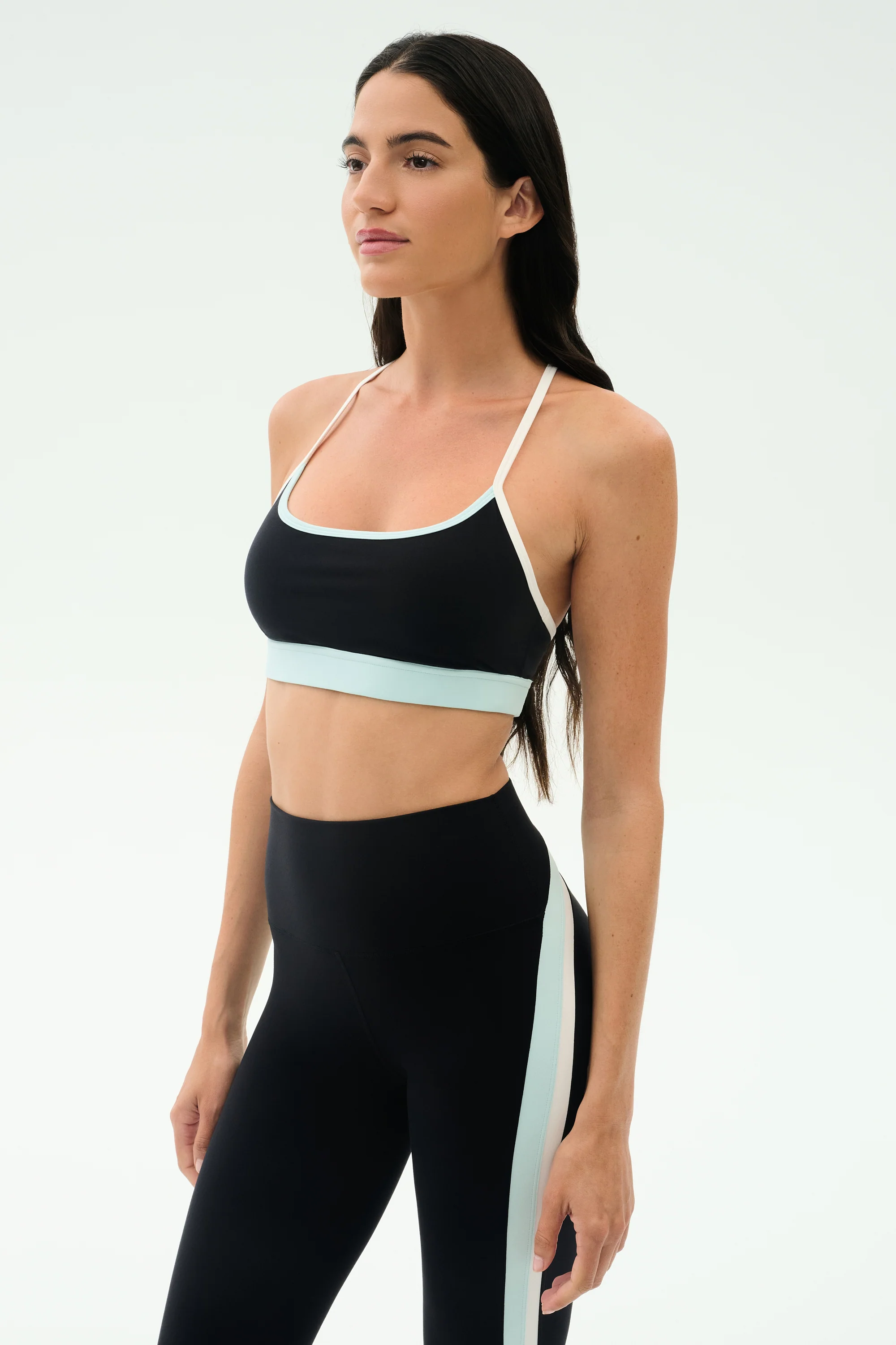 Emerson Airweight Bra - Black/Ice - Image 2