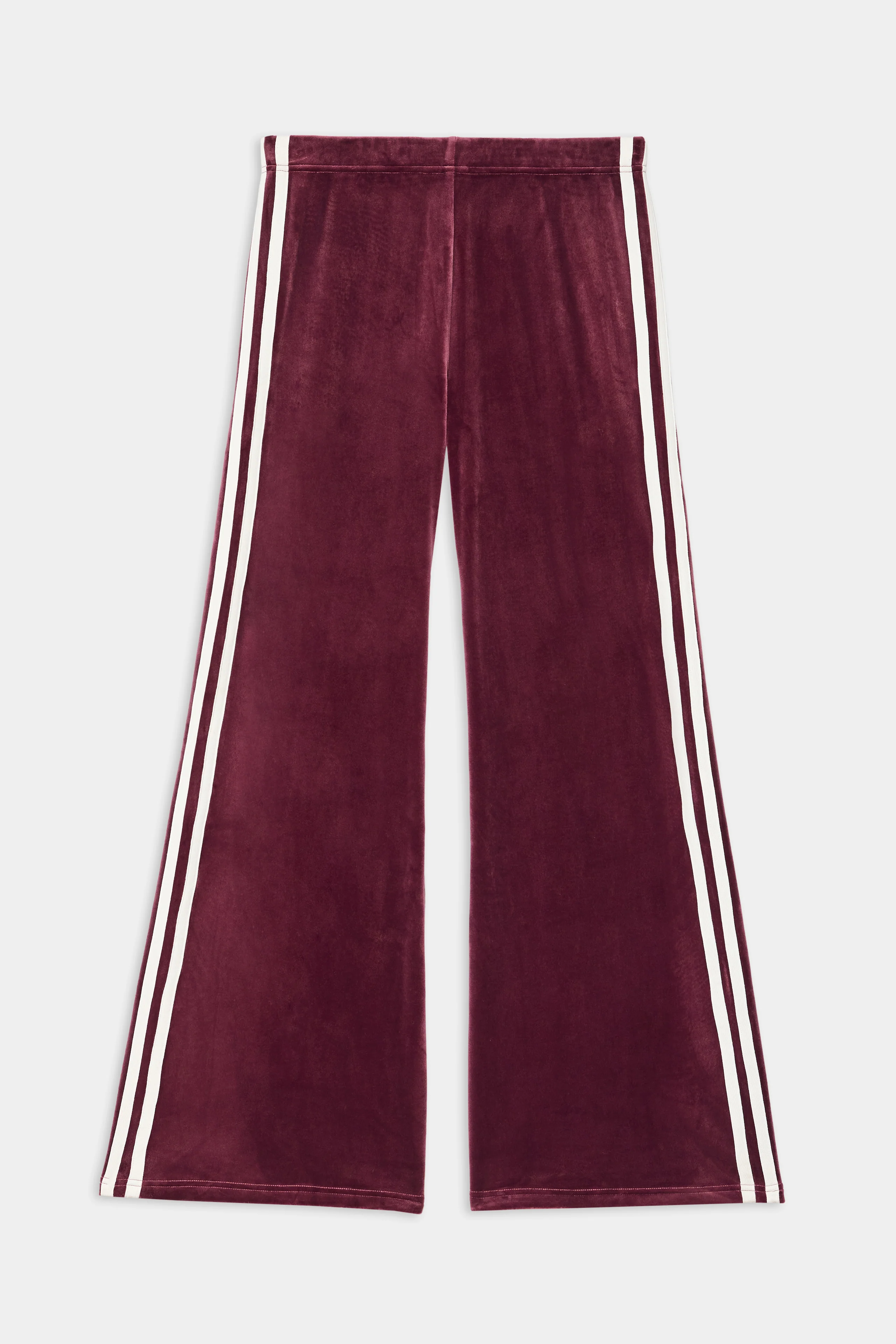 Heritage Velour Pant - Dark Cherry/White - Image 7
