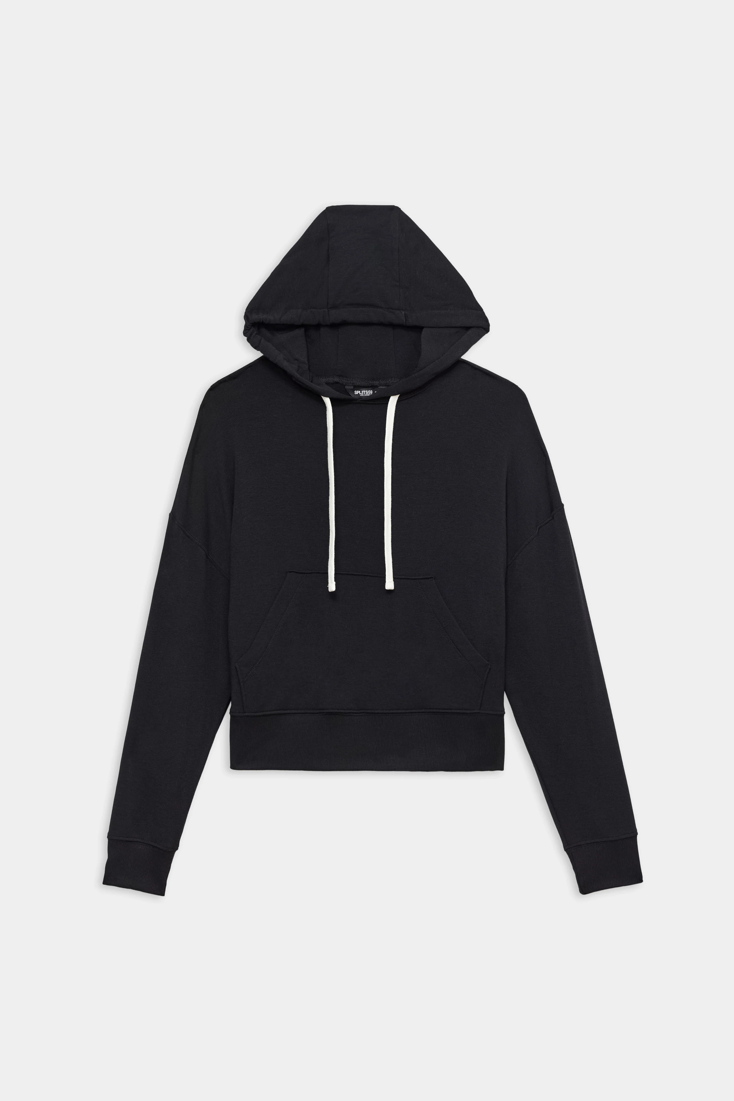 Joey Fleece Hoodie - Black - Image 7