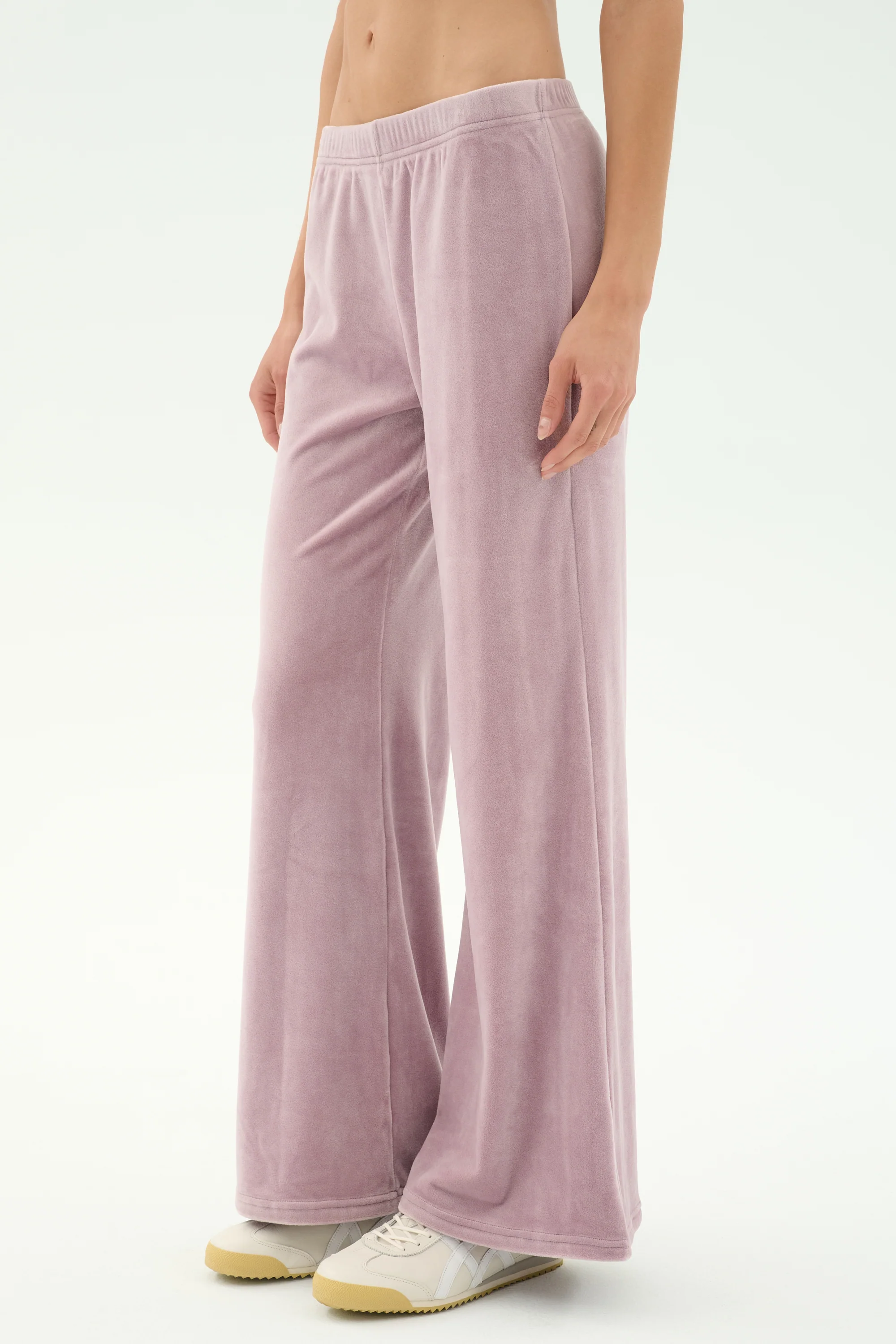 Joy Velour Pant - Blush - Image 2