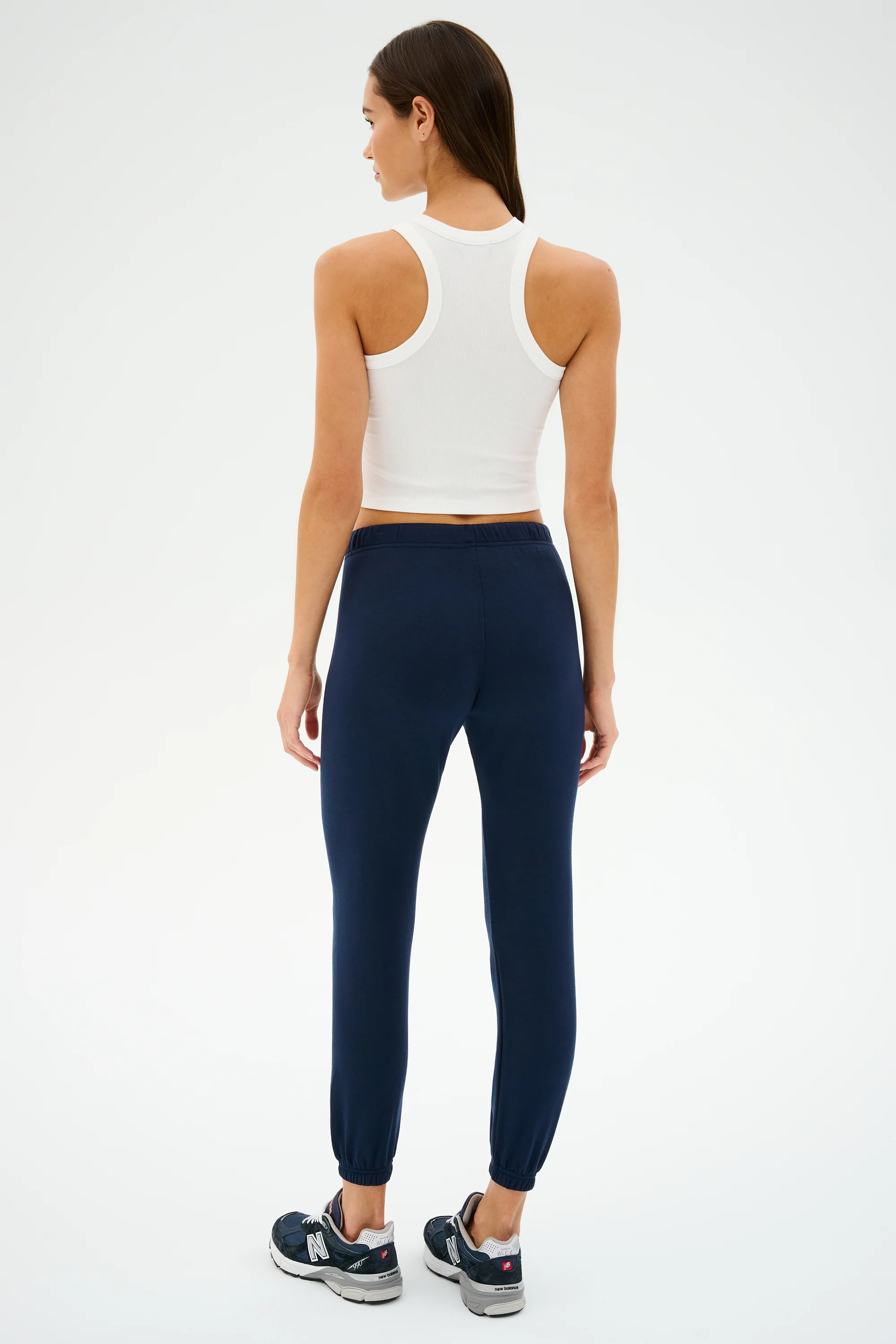 Kiki Rib Crop Tank - White - Image 6
