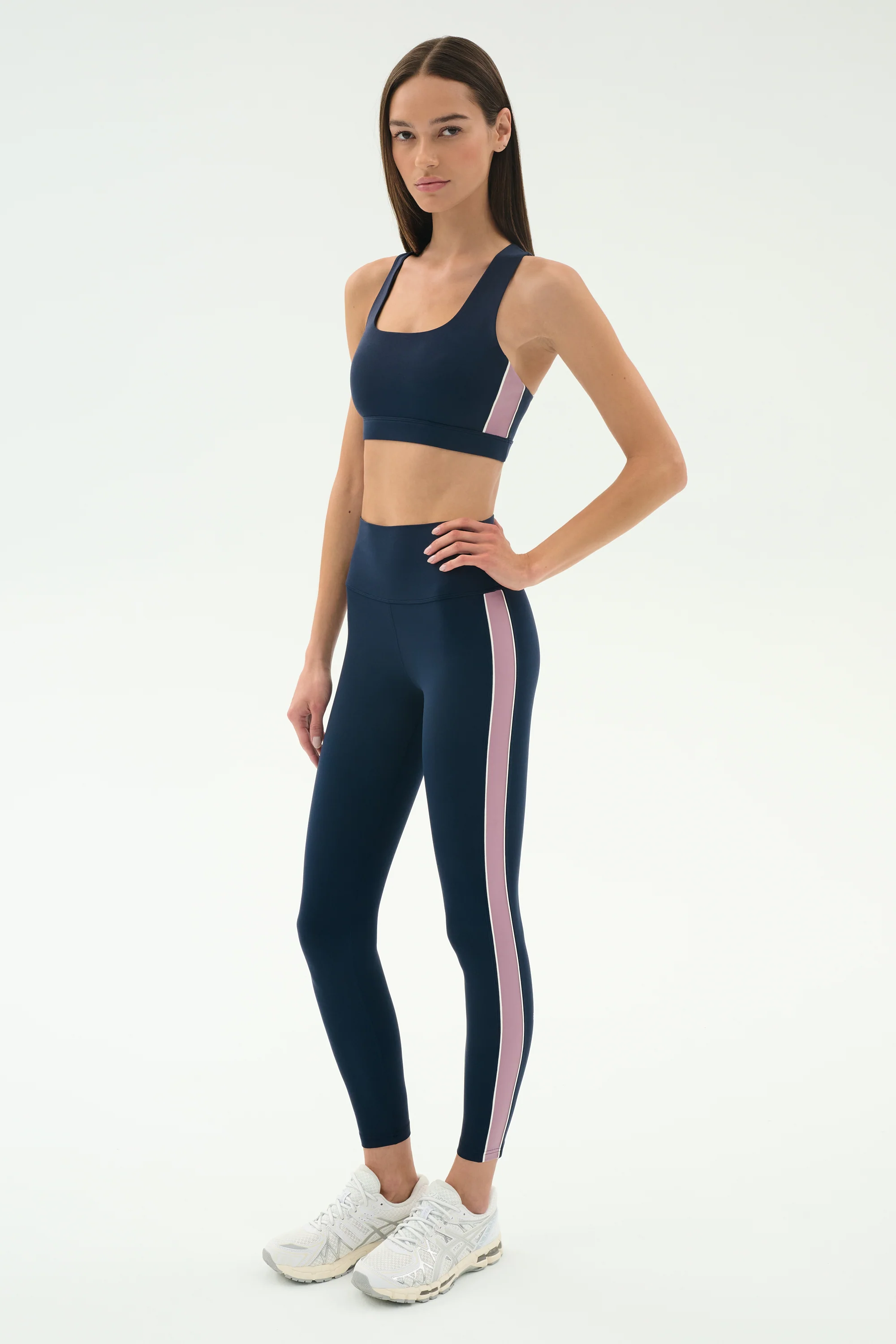 Lexi Rigor Bra - Indigo/Blush - Image 5