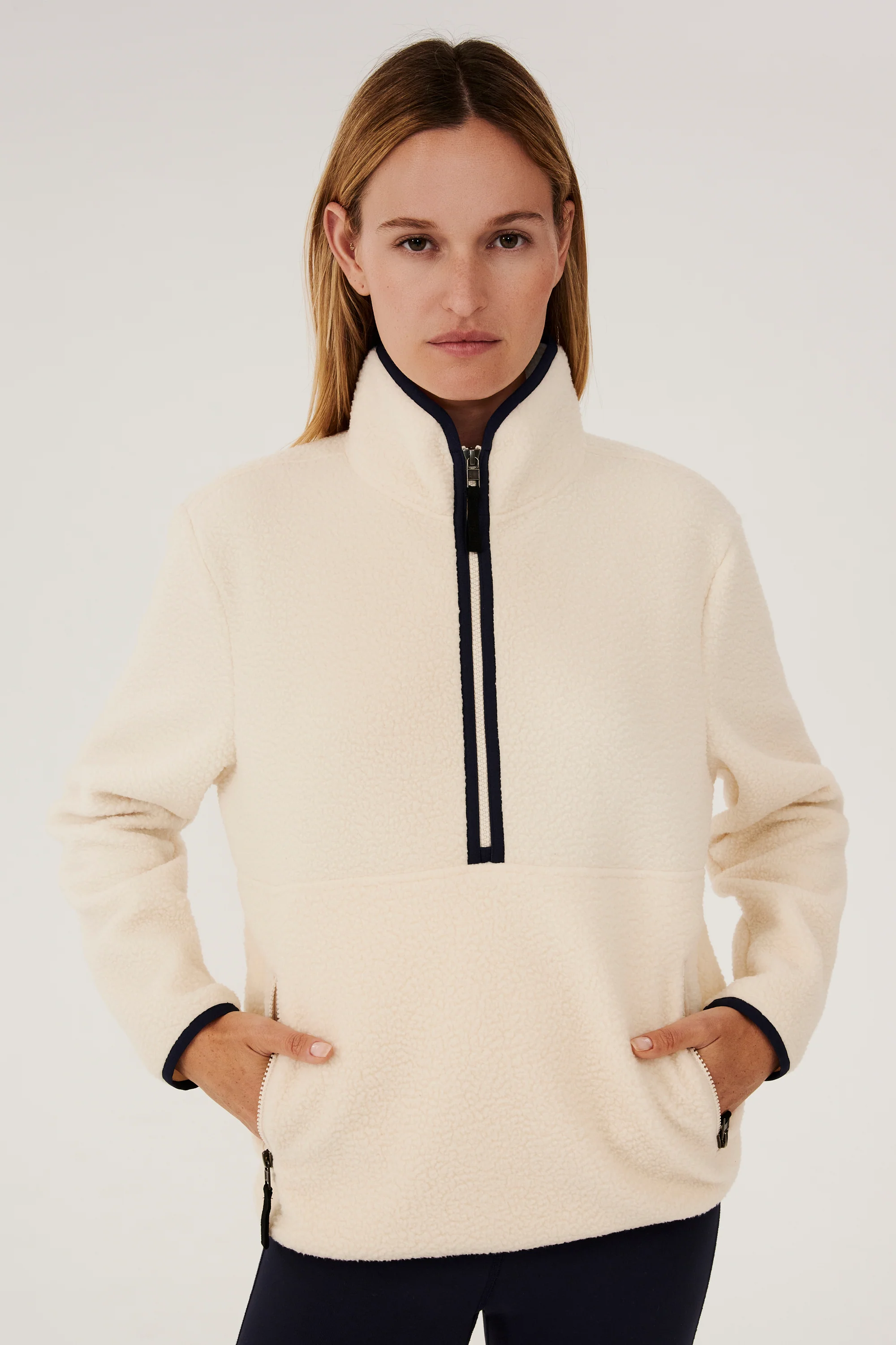 Libby Sherpa Half Zip - Image 3
