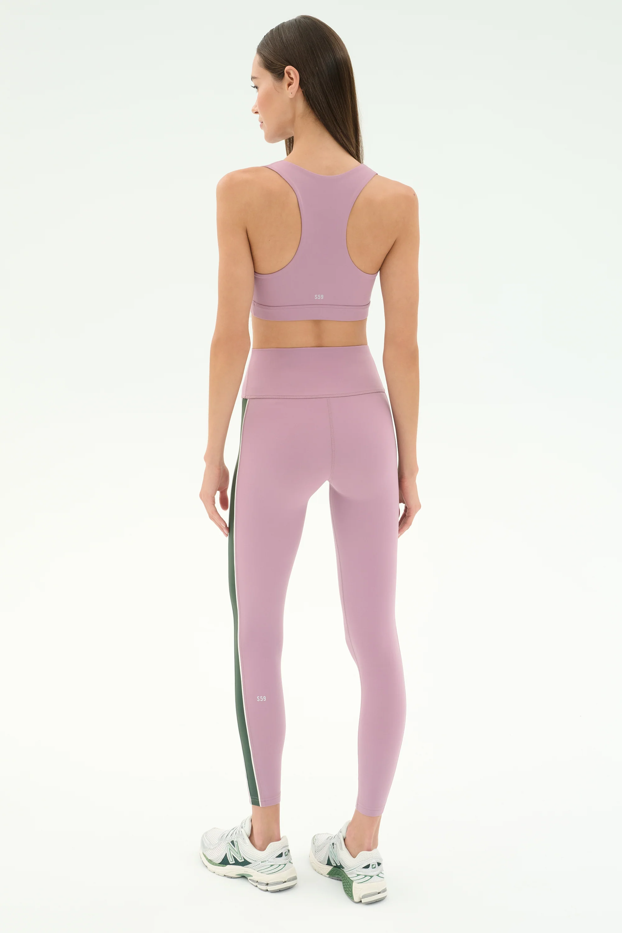 Margot Rigor Legging - Blush/Military - Image 6