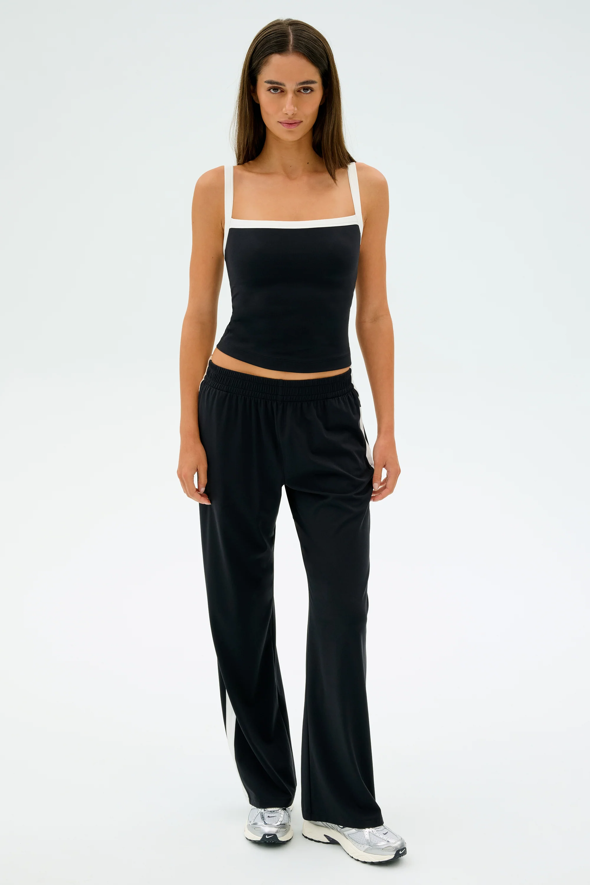 Maxie Rigor Track Pant - Black/White - Image 4