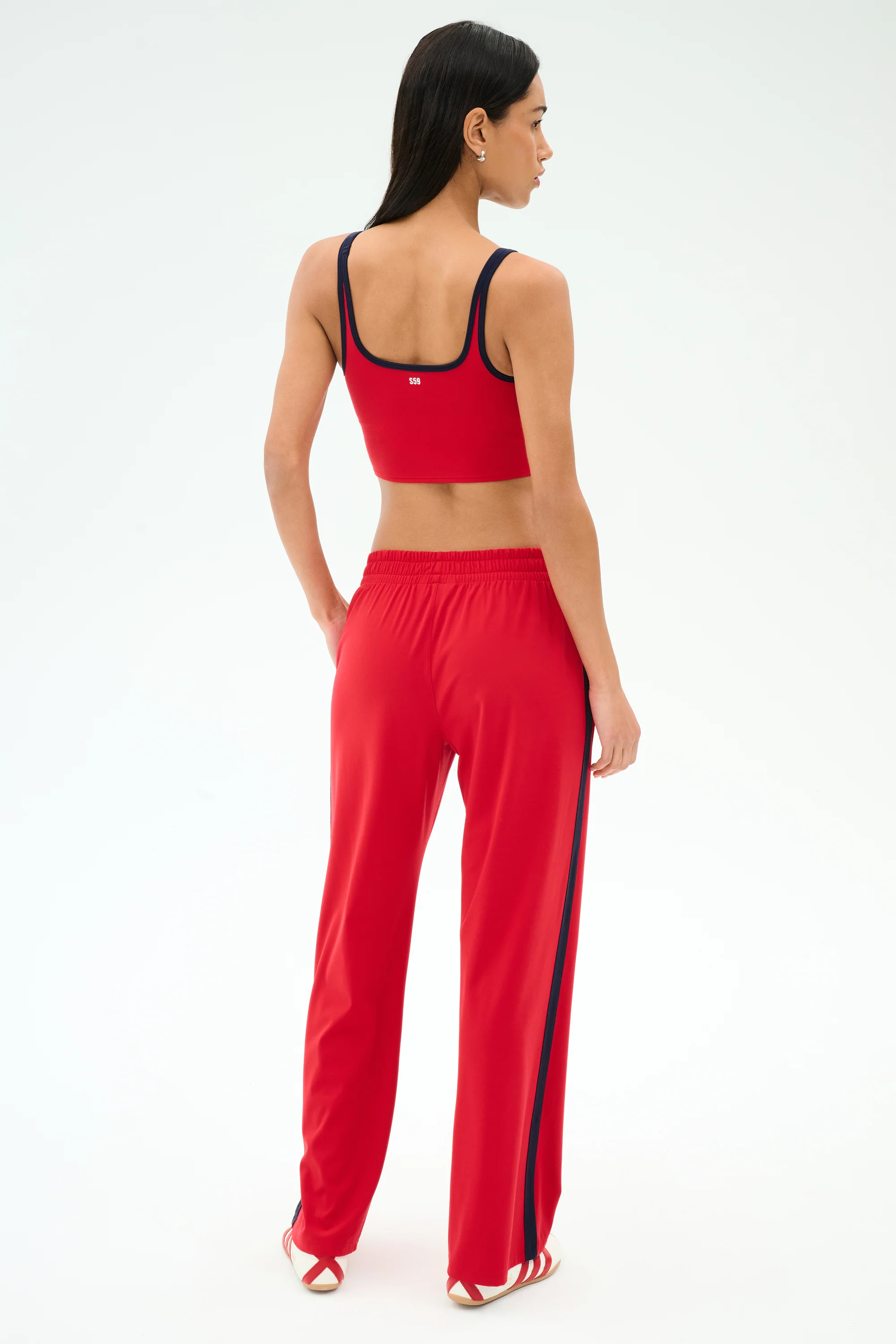 Maxie Rigor Track Pant - Pirate Red/Indigo - Image 6
