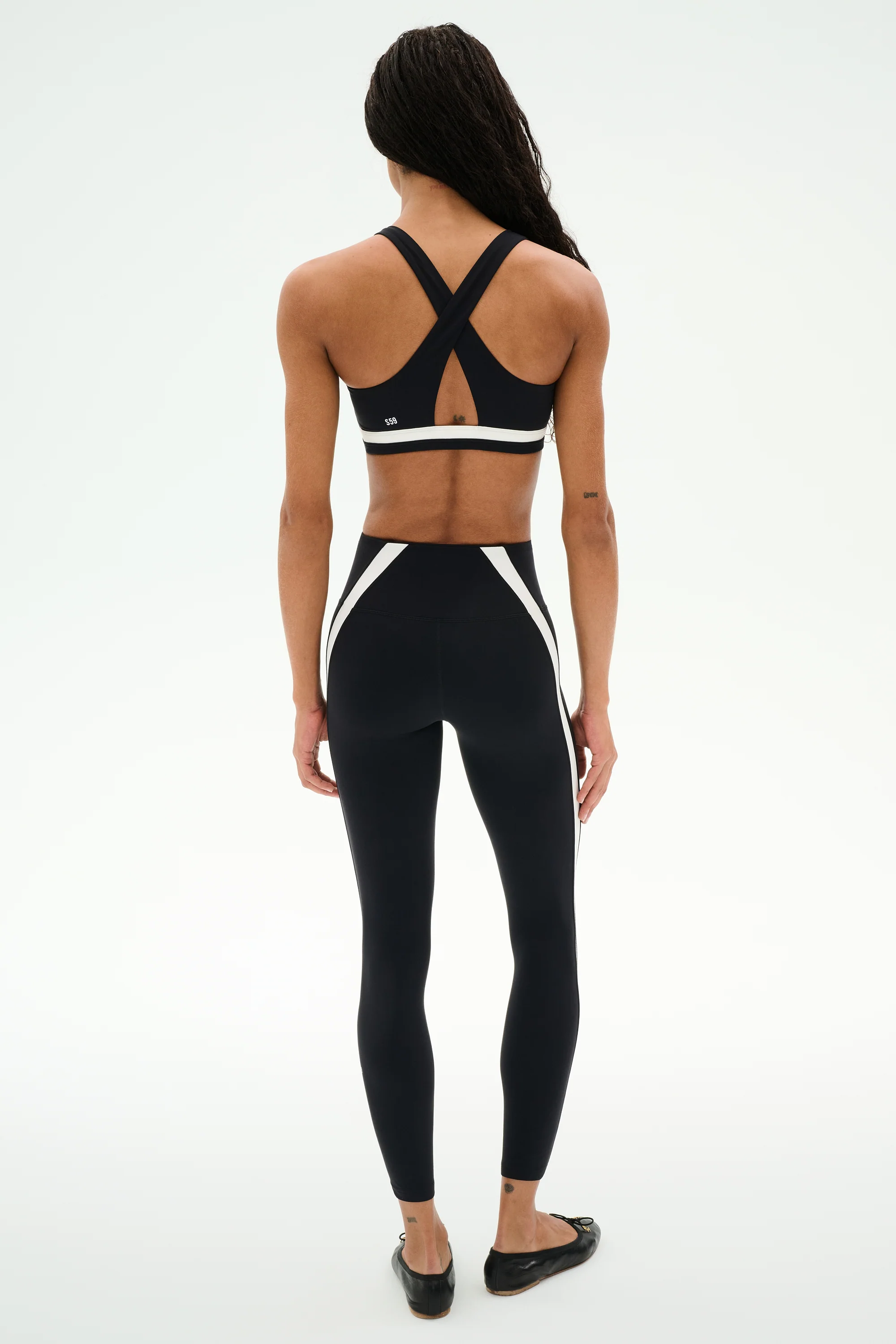 Miles Rigor Bra - Black/White - Image 6