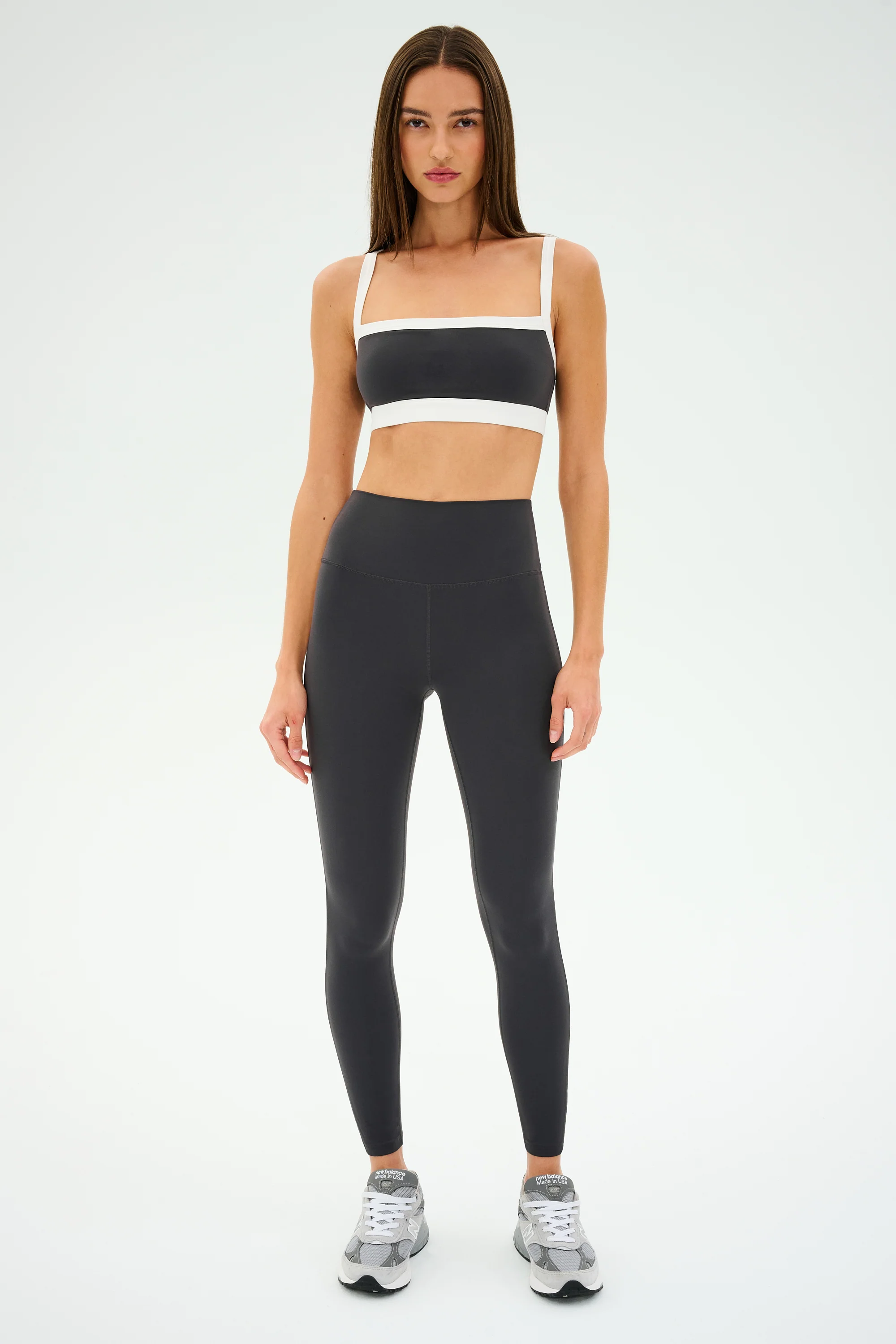 Monah Rigor Bra - Graphite/White - Image 4