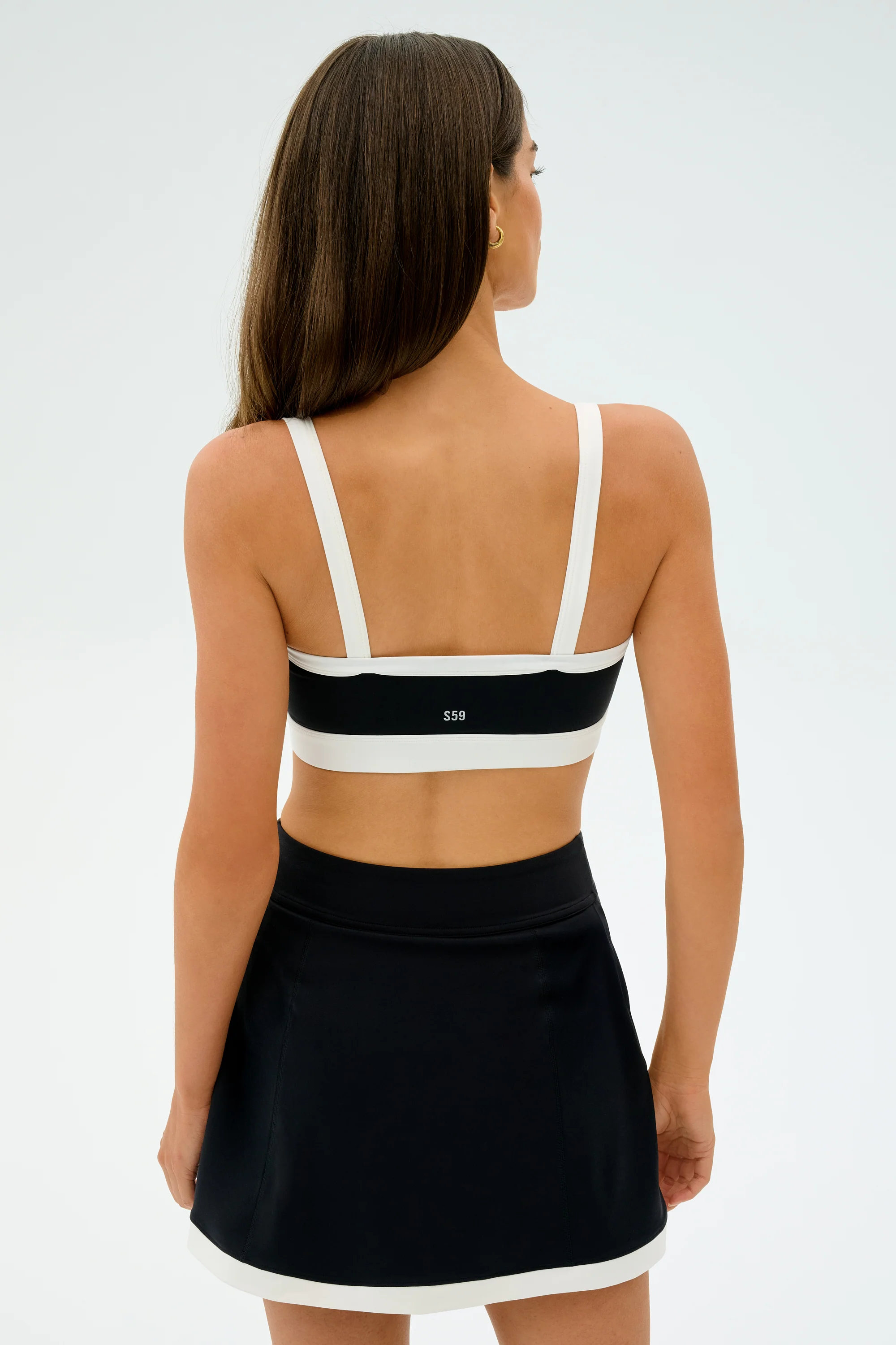 Monah Rigor Bra - Black/White - Image 3