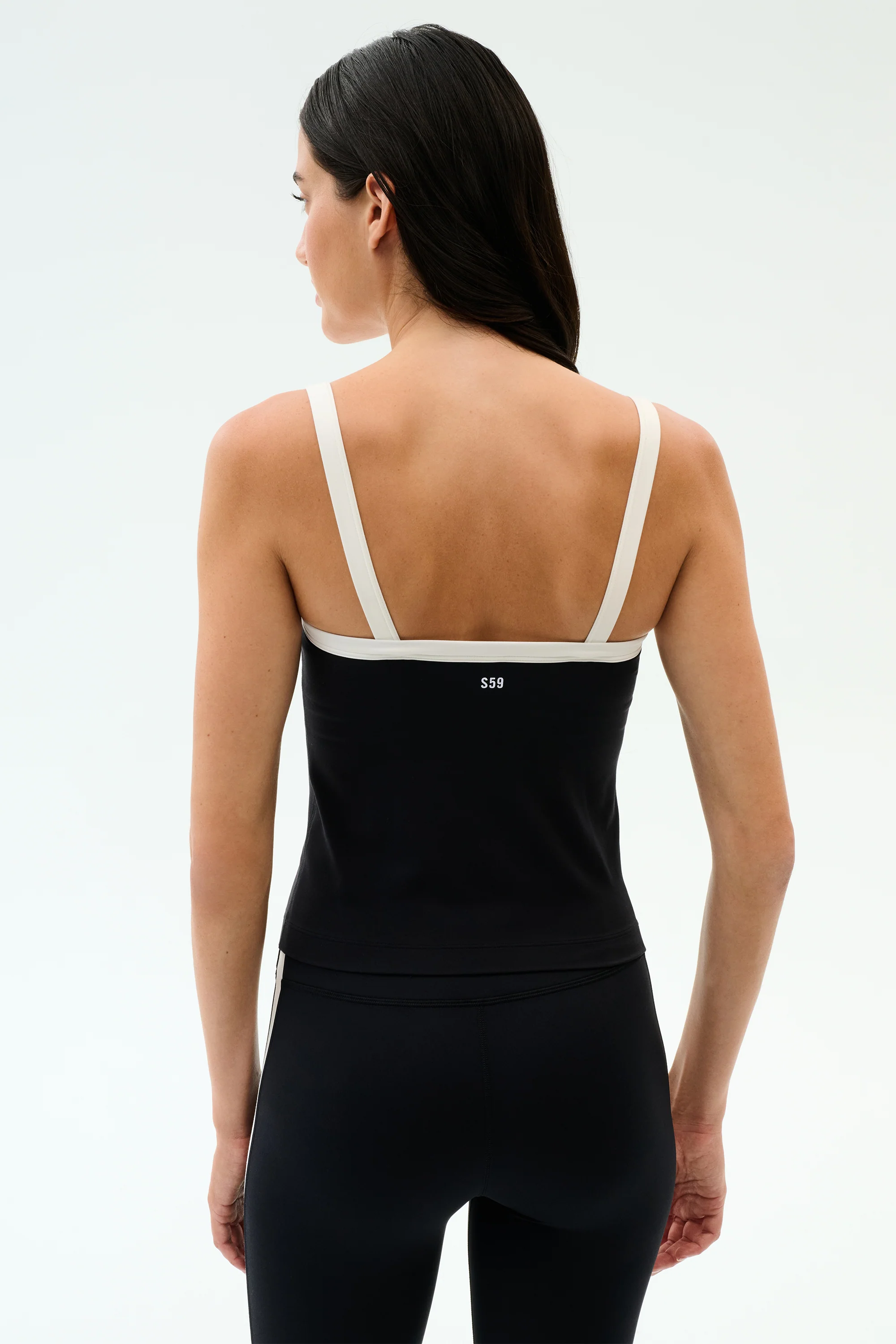 Monah Rigor Tank - Black/White - Image 3