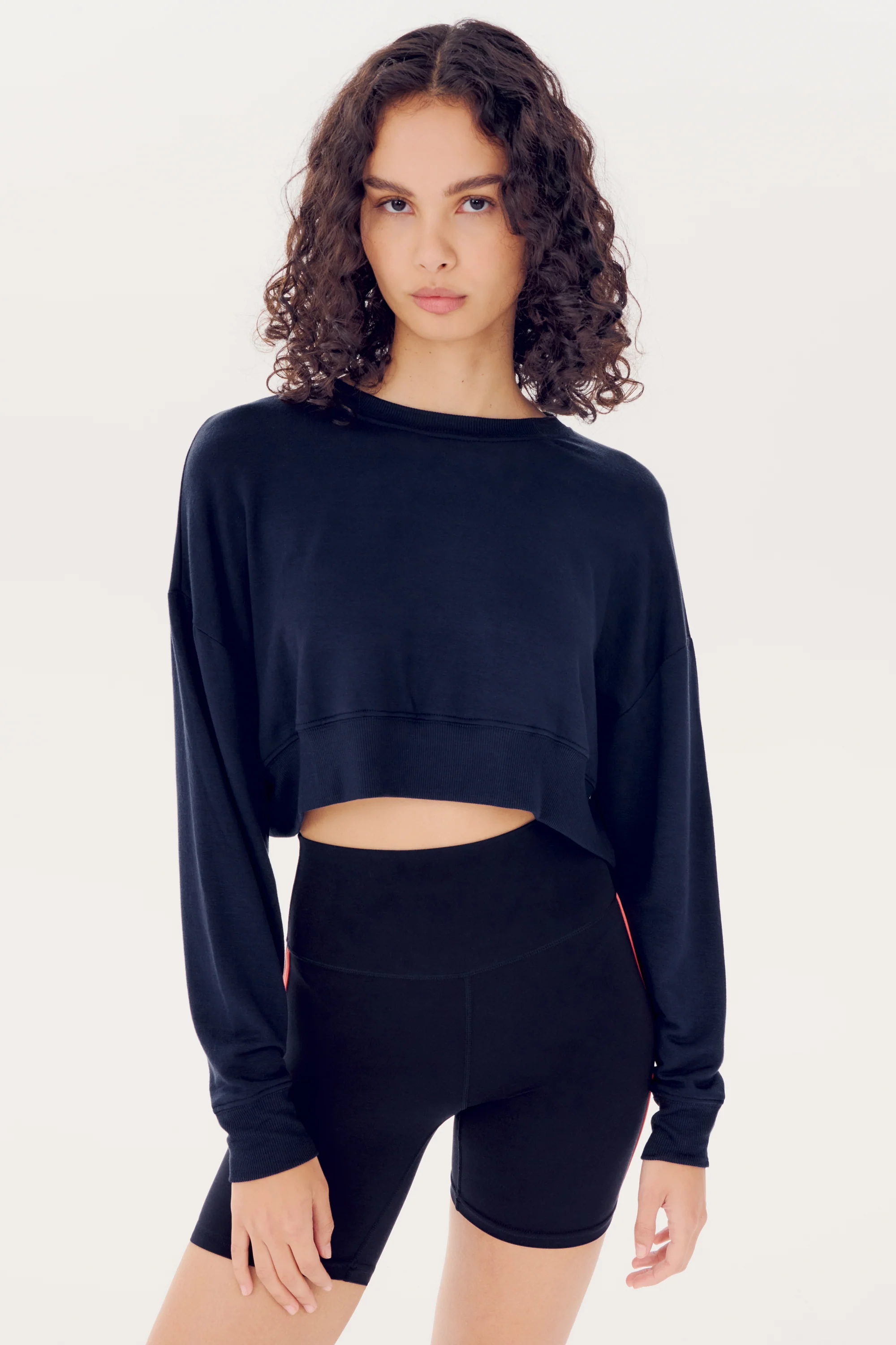 Noah Fleece Crop Sweatshirt - Image 5