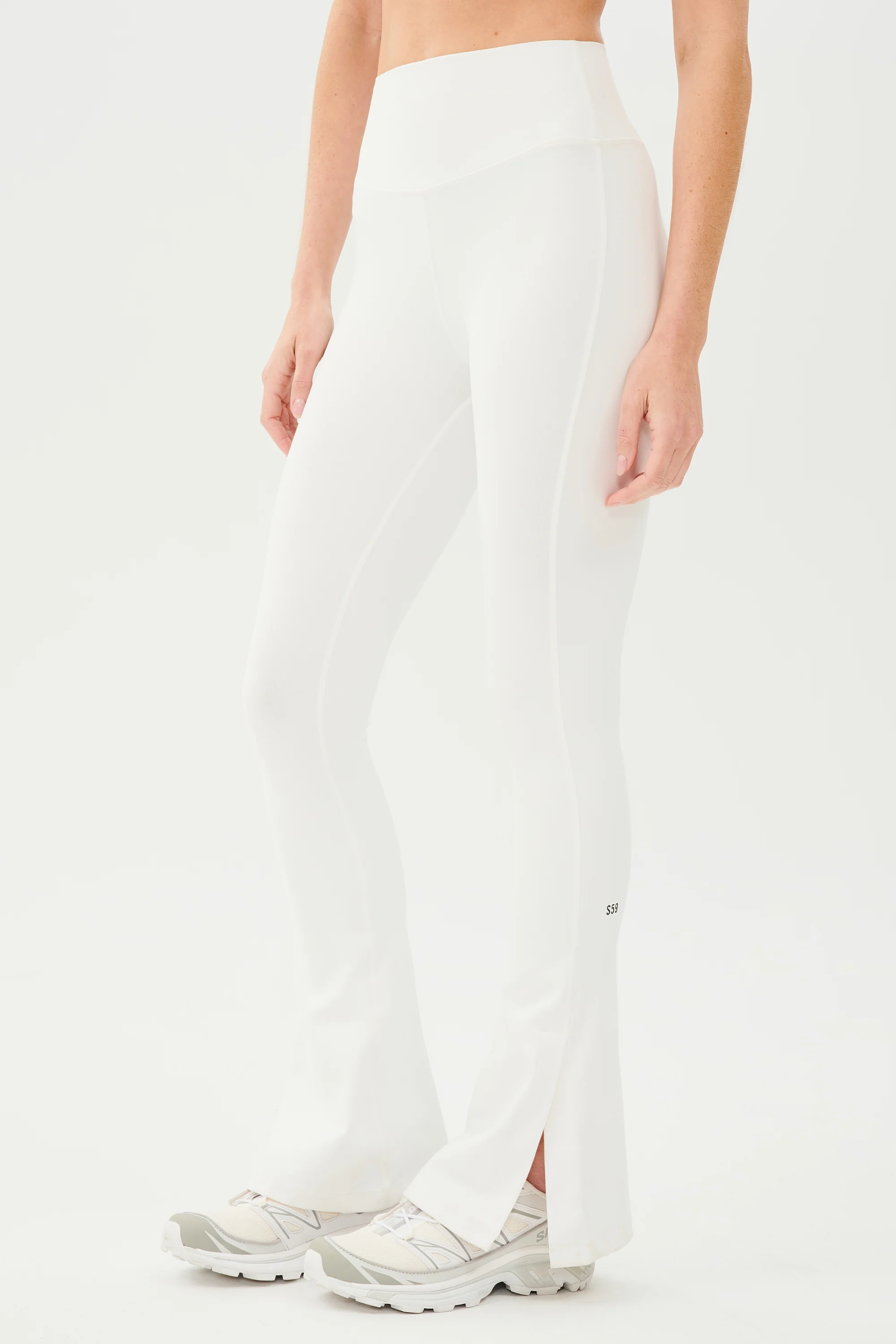 Raquel High Waist Flare w/ Split Hem - Image 3