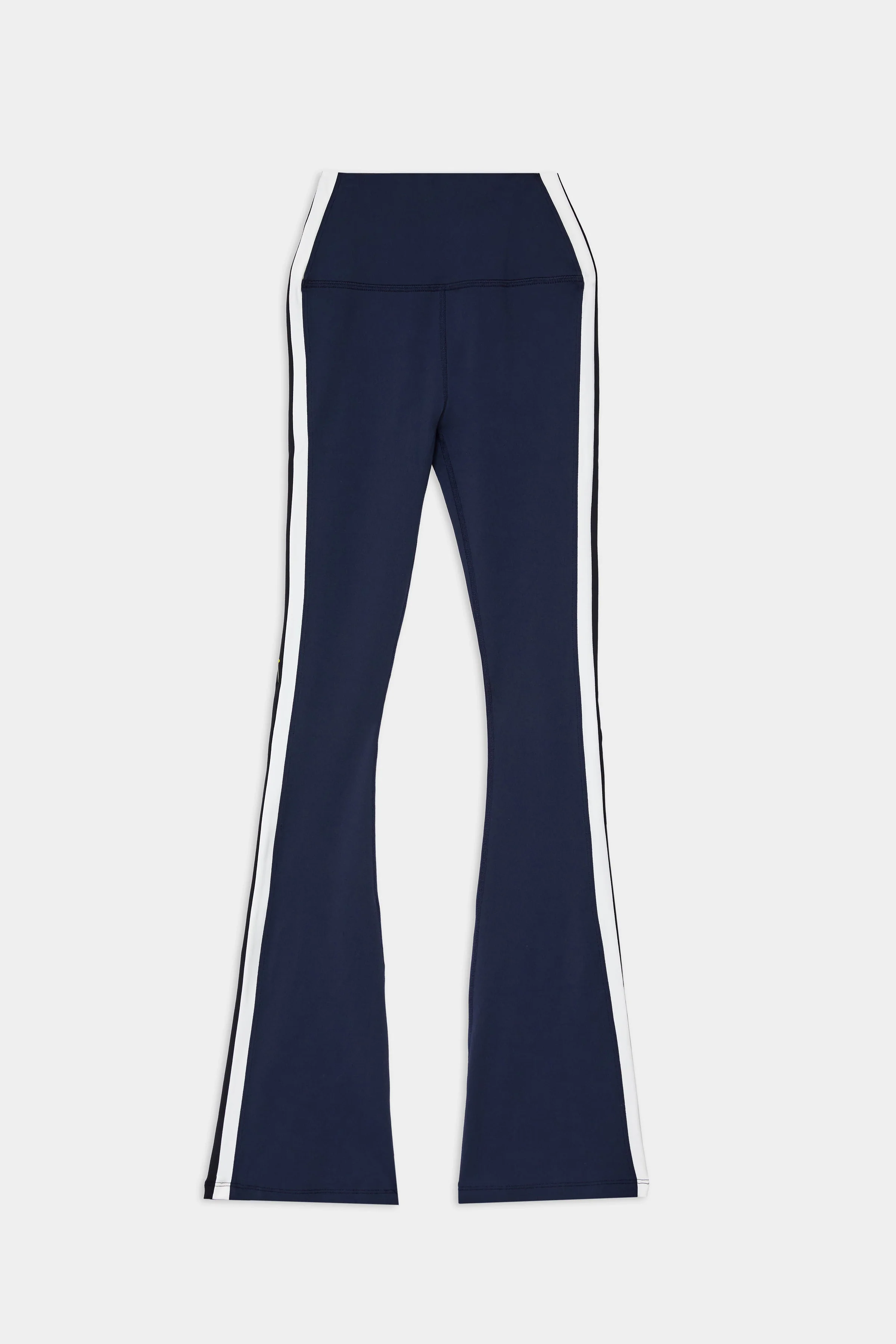 Raquel High Waist Flared Legging - Indigo/White/Black - Image 5