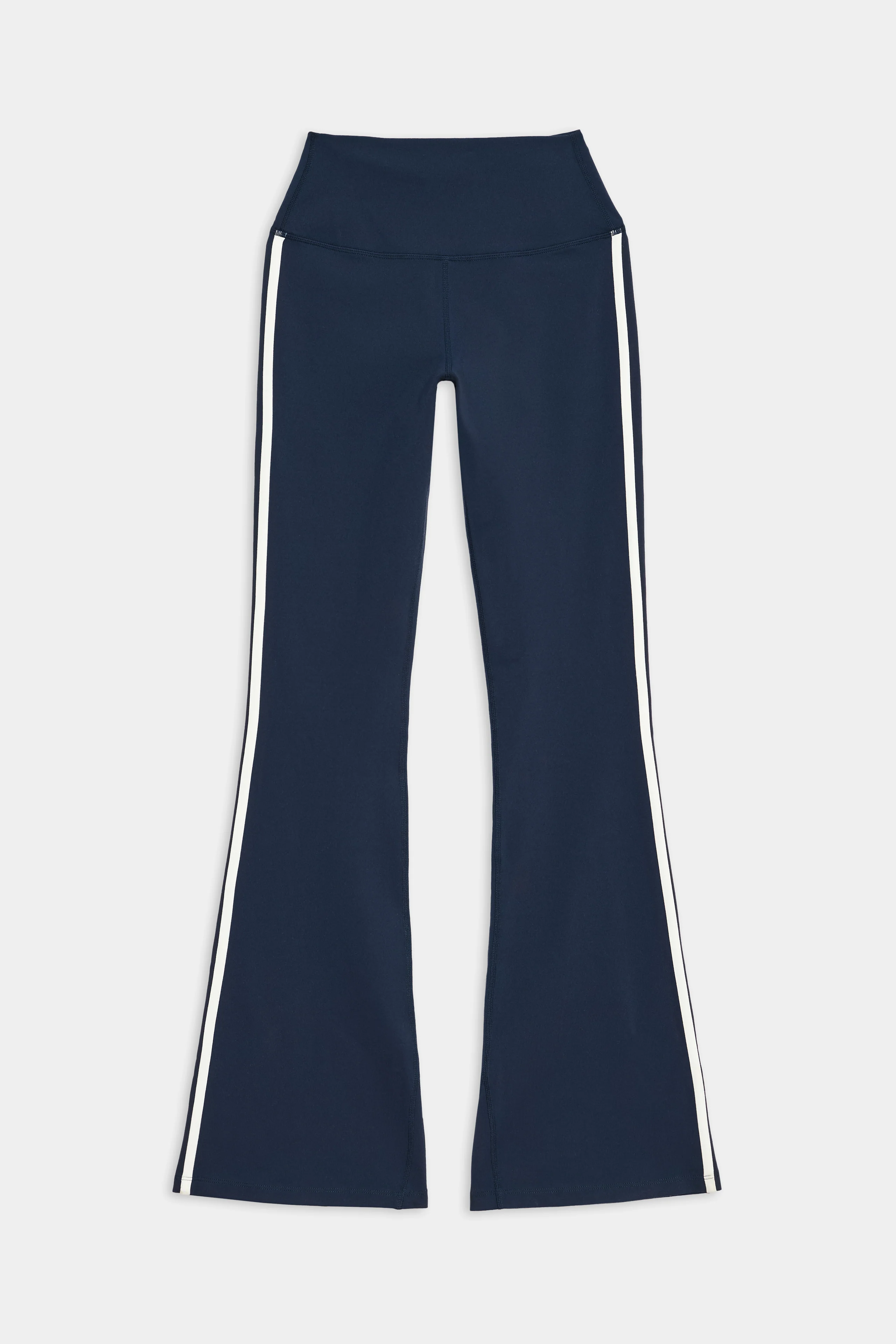 Raquel High Waist Flared Legging - Indigo/White - Image 7