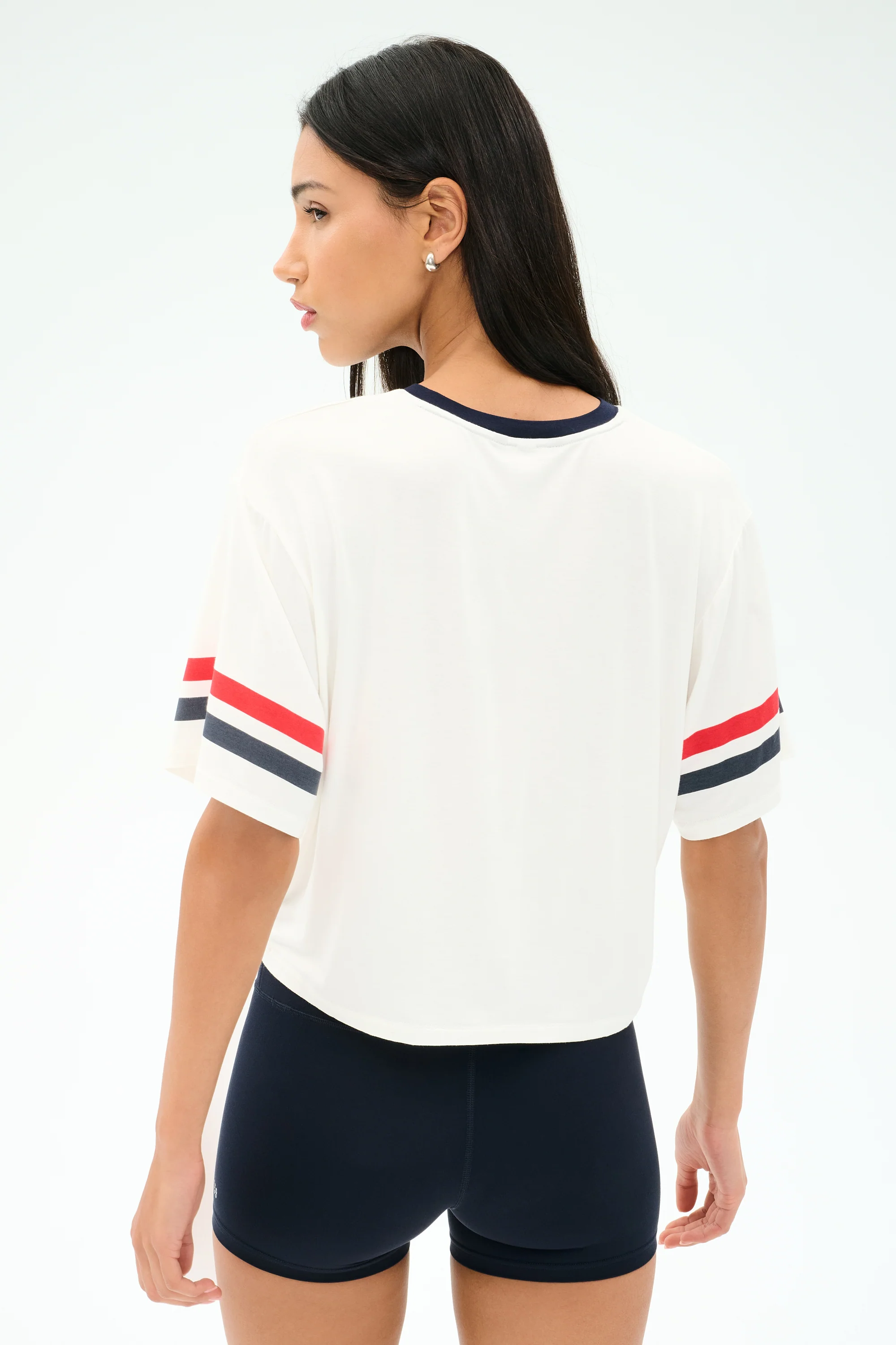 Rex Varsity Jersey V-Neck - White/59 - Image 3