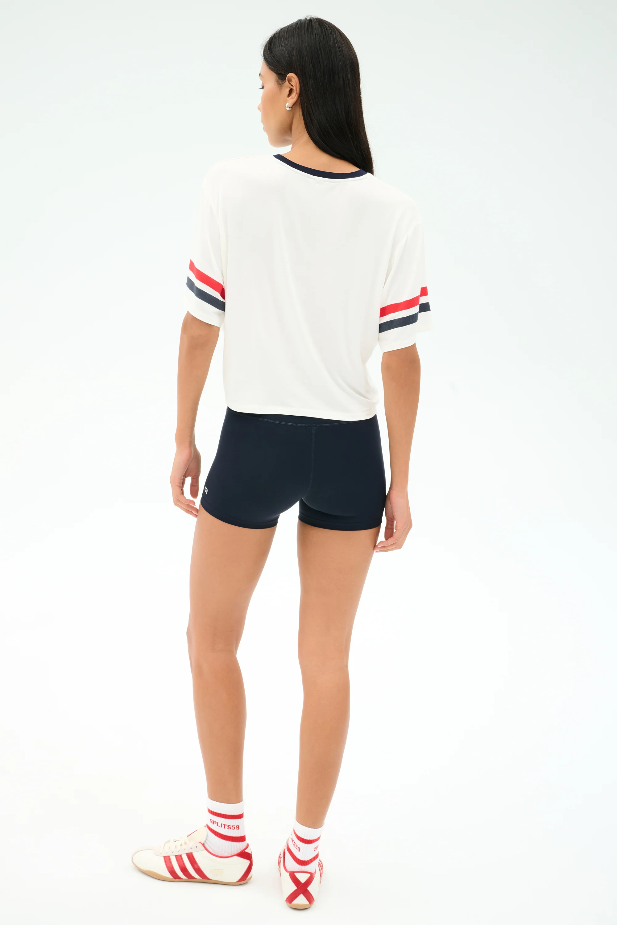 Rex Varsity Jersey V-Neck - White/59 - Image 6