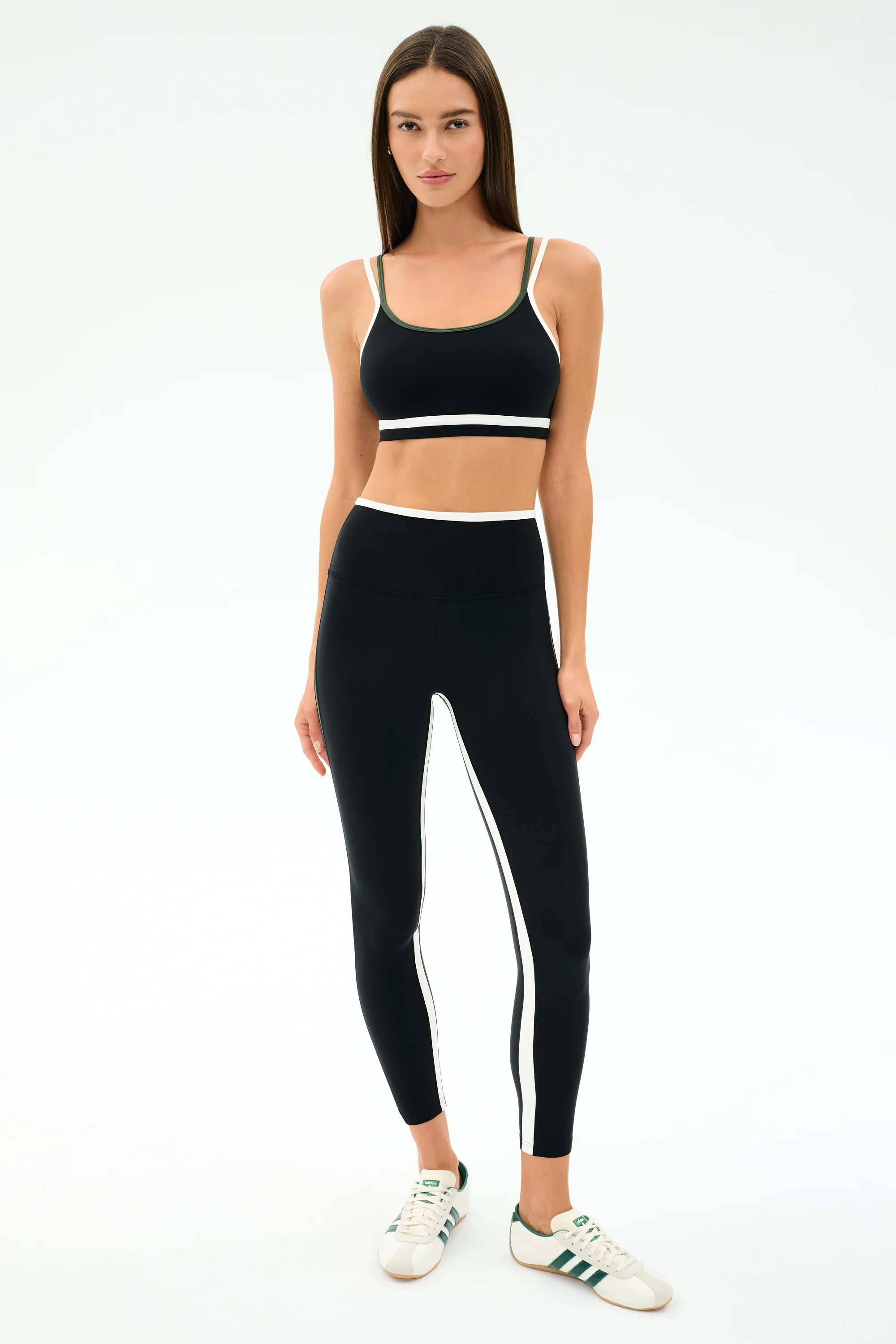Sam High Waist Rigor 7/8 - Black/Military - Image 4