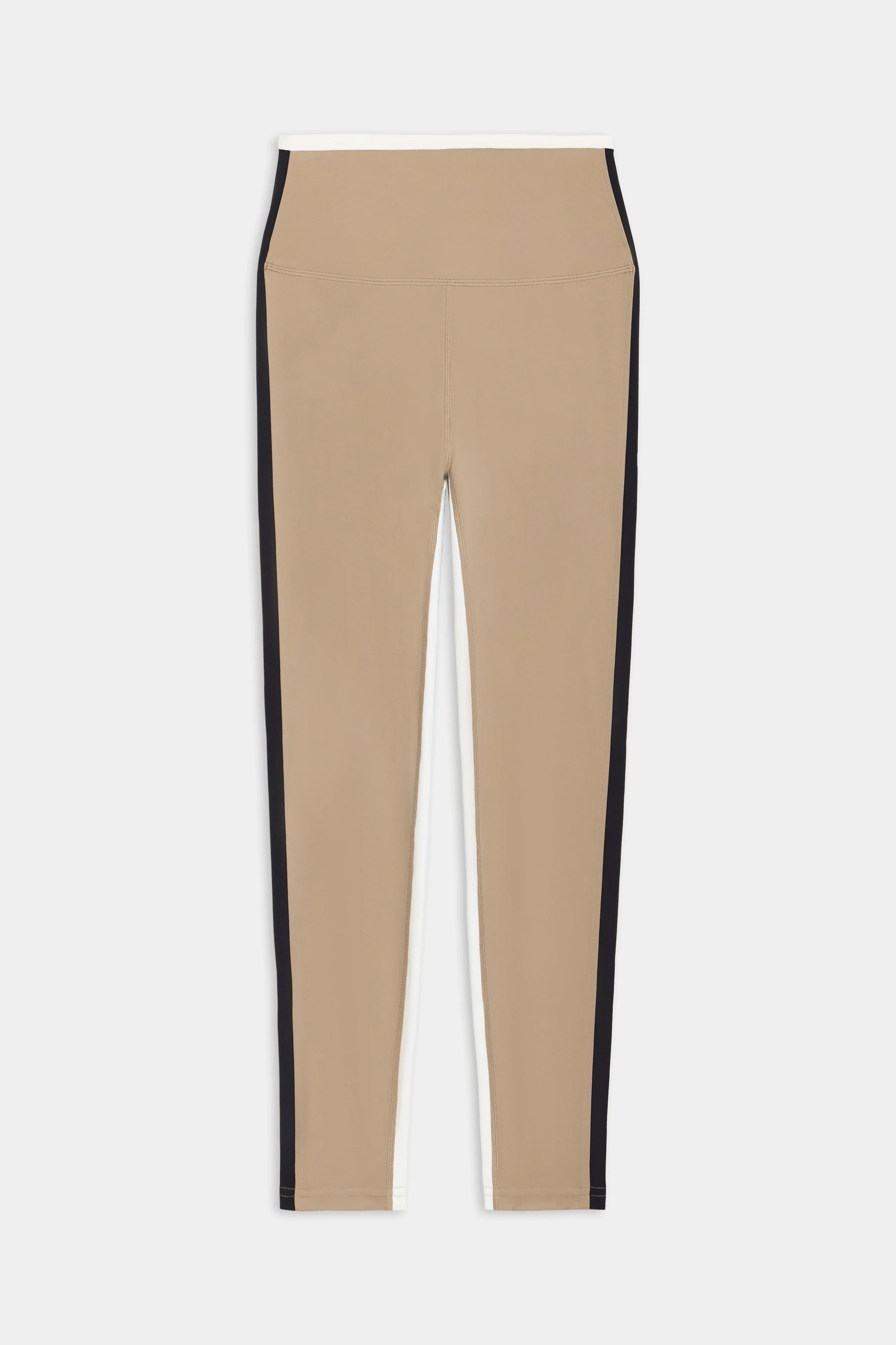 Sam High Waist Rigor 7/8 - Latte/Black - Image 7