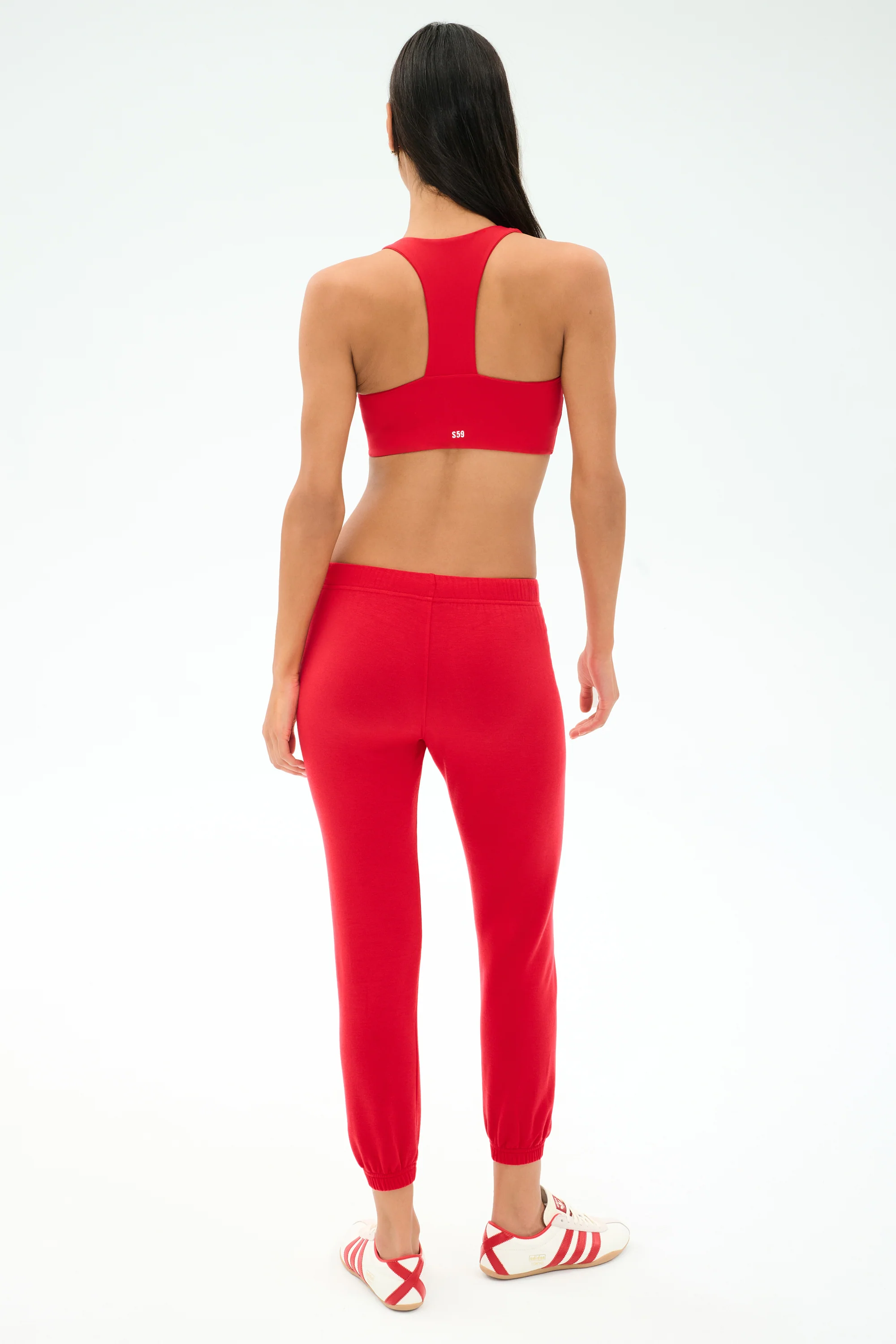 Sonja Fleece Sweatpant - Pirate Red - Image 6
