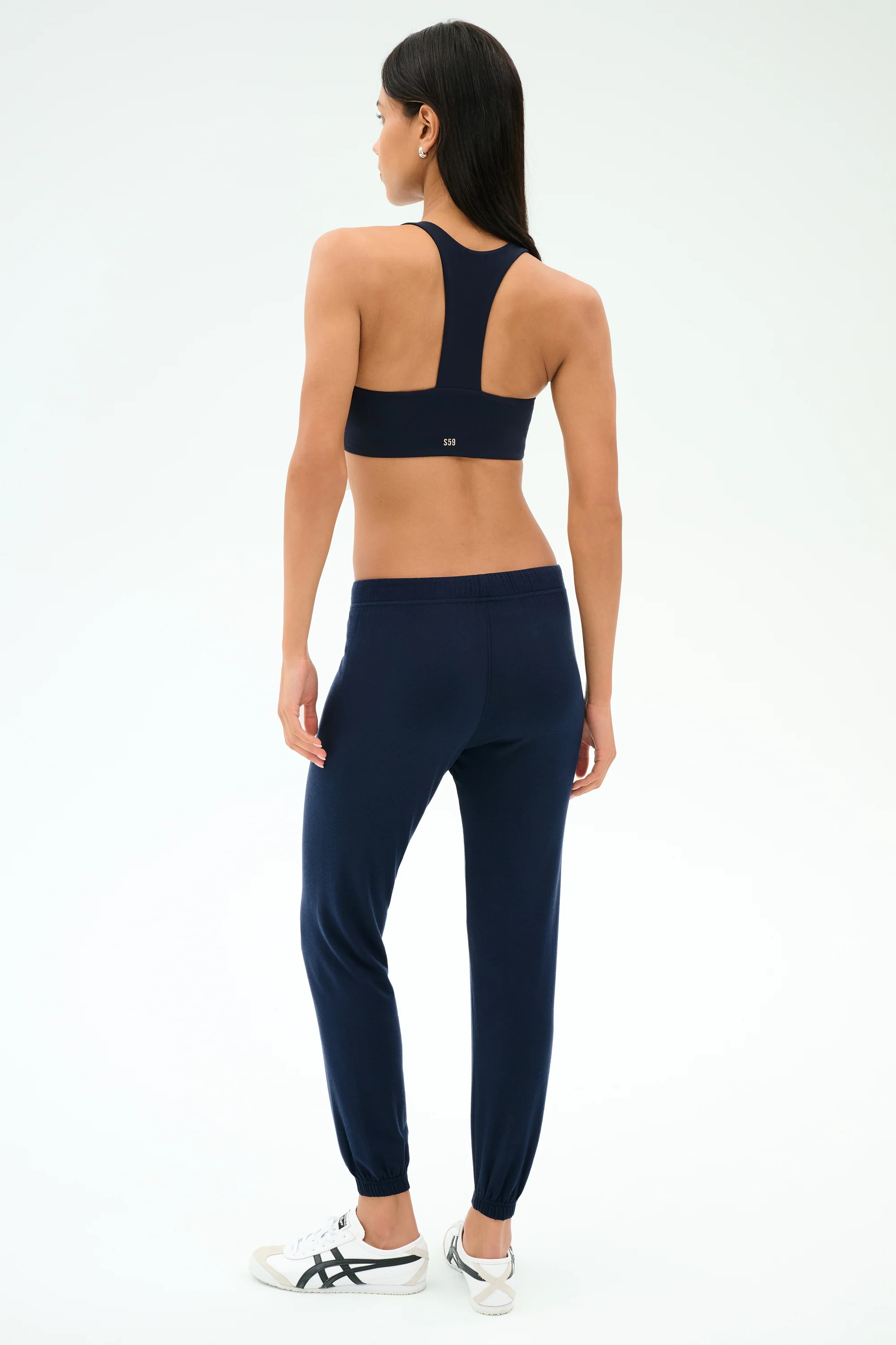 Sonja Fleece Sweatpant - Indigo - Image 6