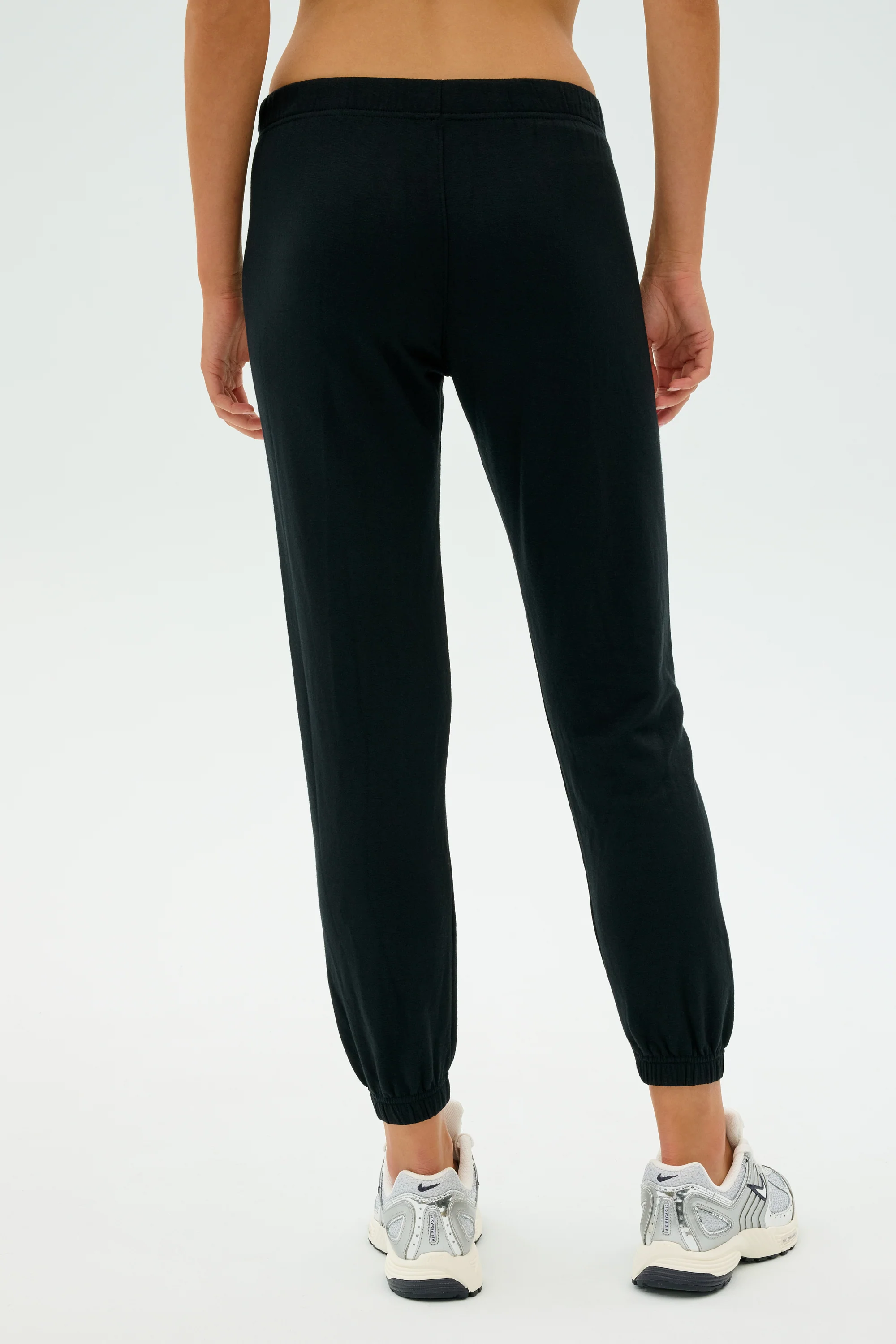 Sonja Fleece Sweatpant - Black - Image 3