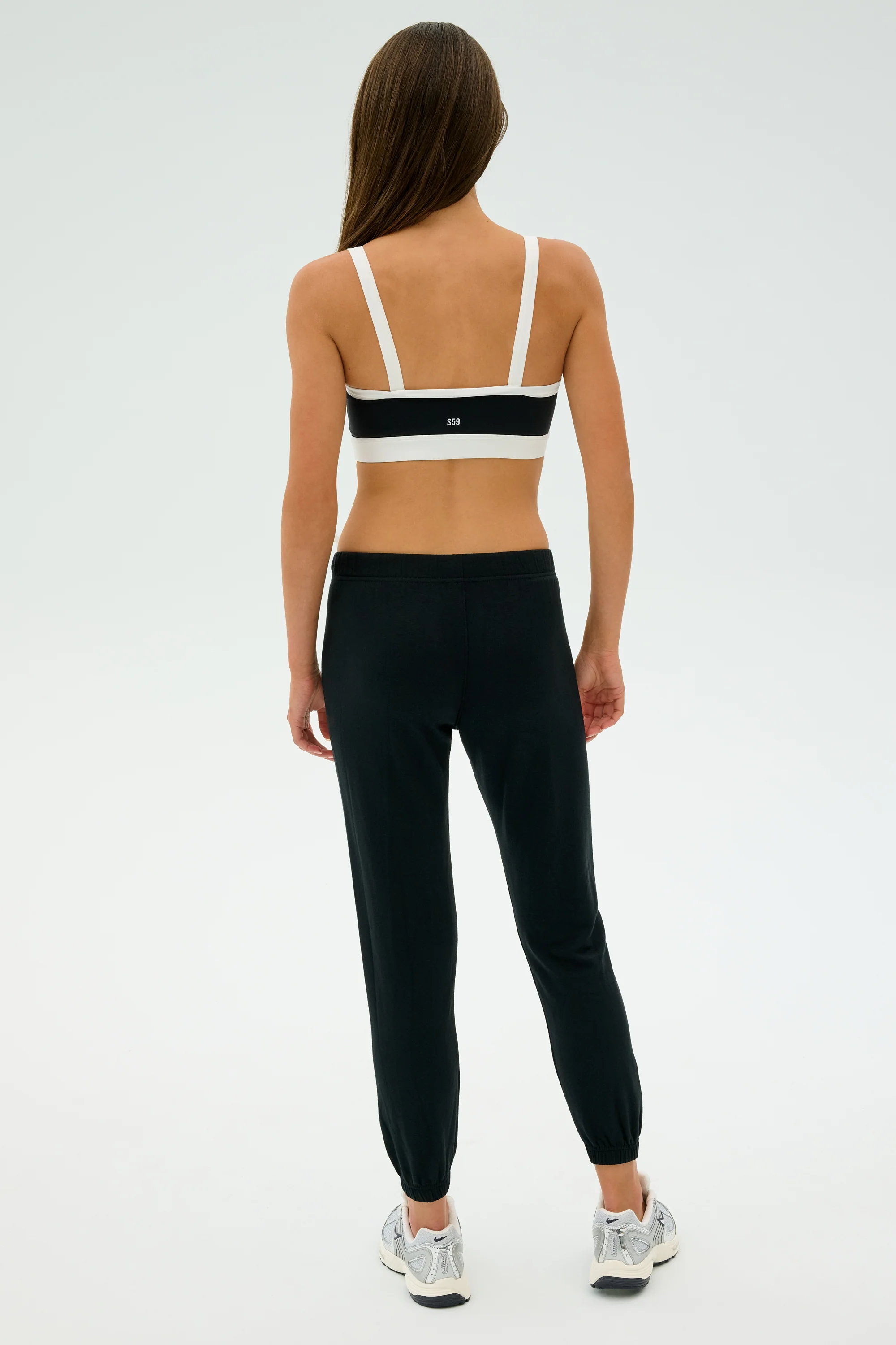 Sonja Fleece Sweatpant - Black - Image 6
